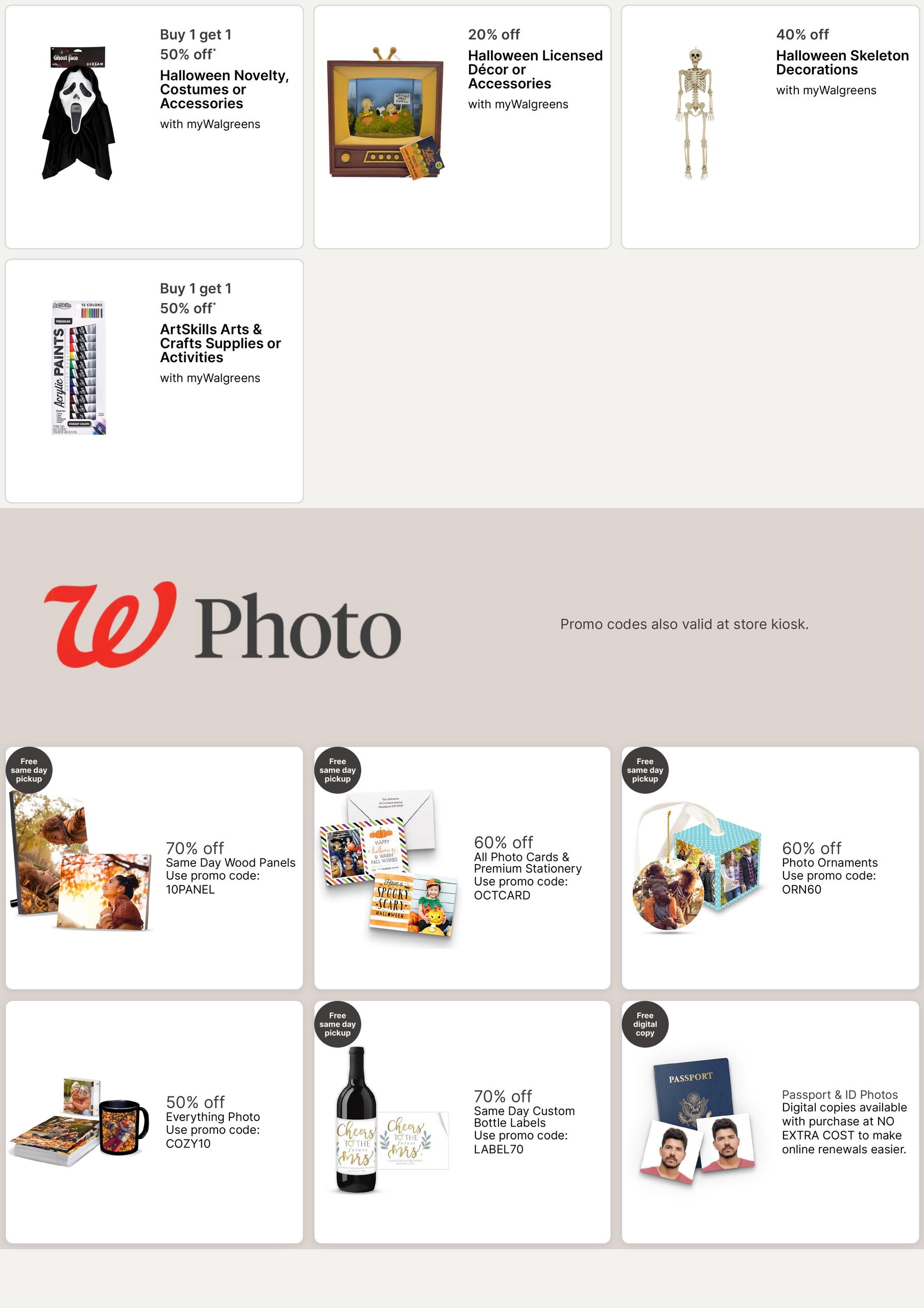 Walgreens (Bakersfield-Holtville Area, CA) Weekly Ad October 18 - 24, 2026