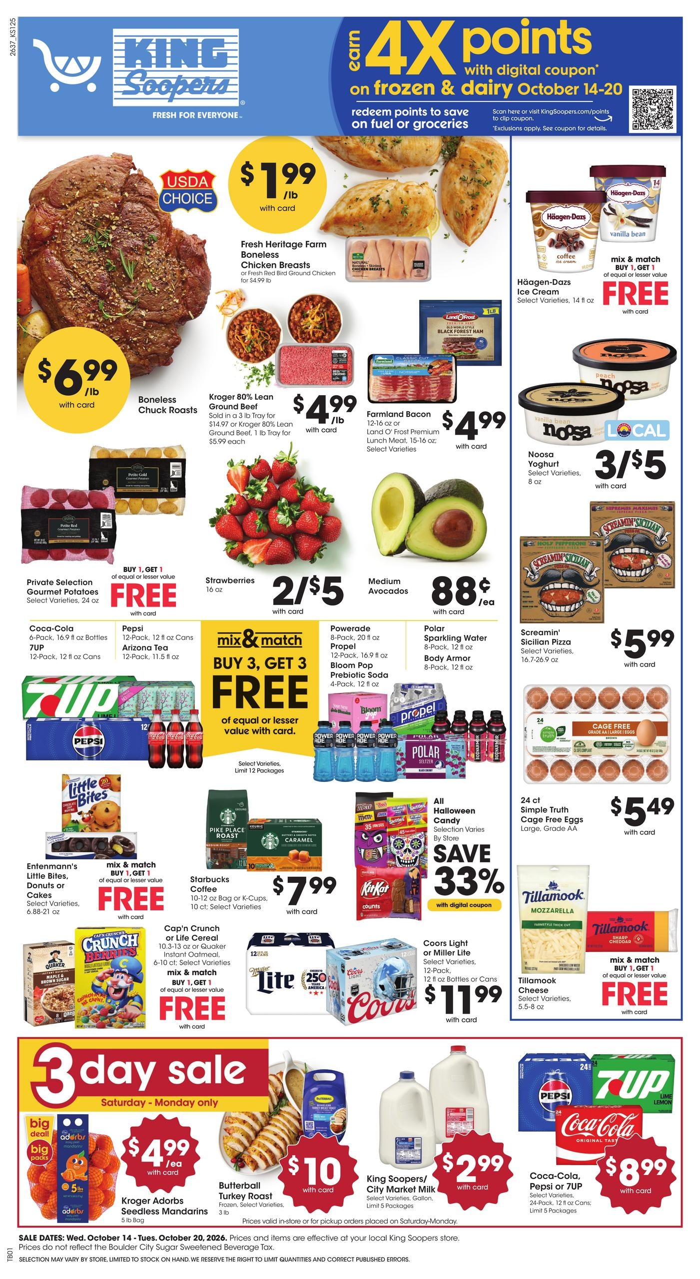 King Soopers (Henderson Area, CO) Weekly Ad October 14 - 20, 2026