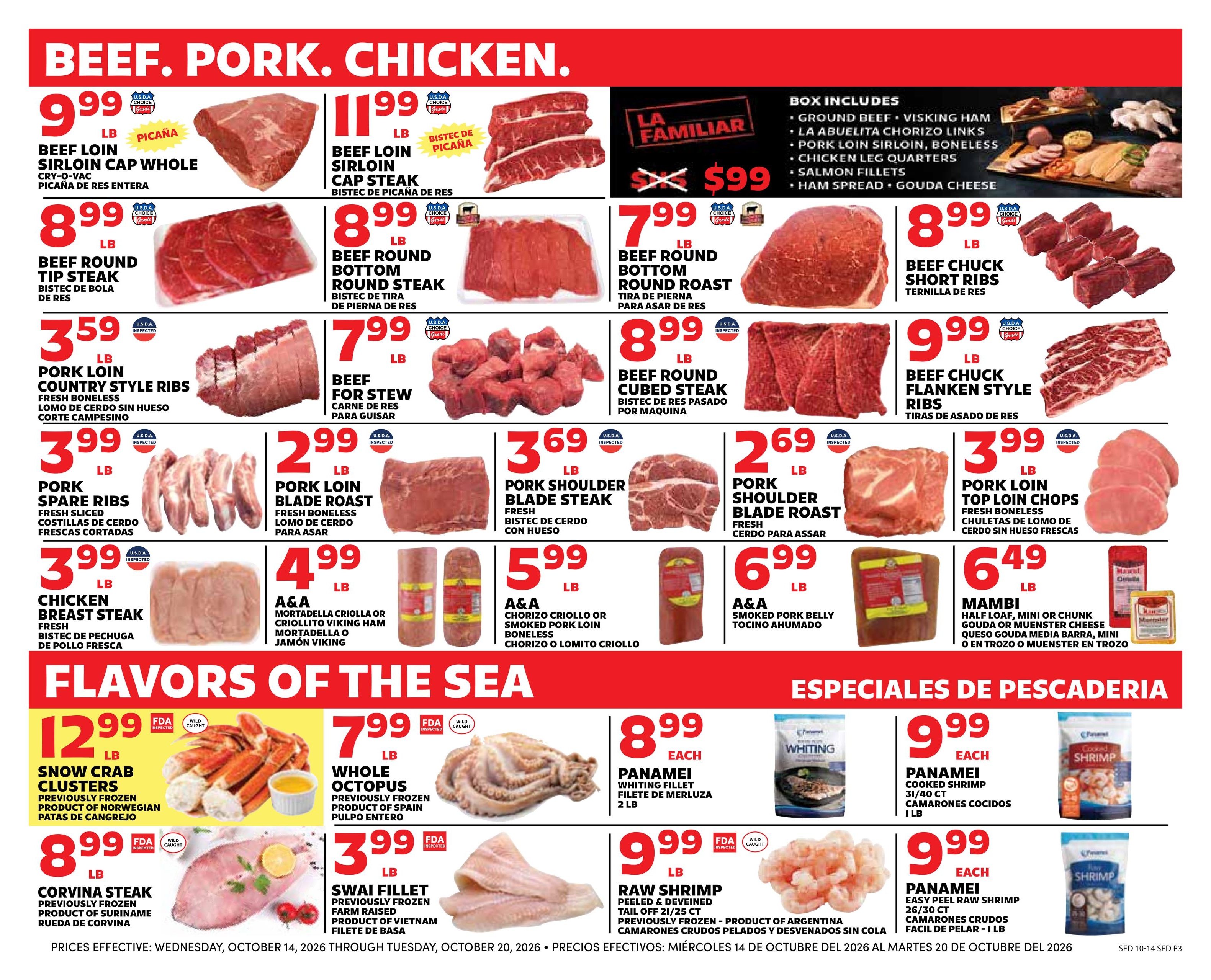 Sedano's (Davie Area, FL) Weekly Ad October 14 - 20, 2026