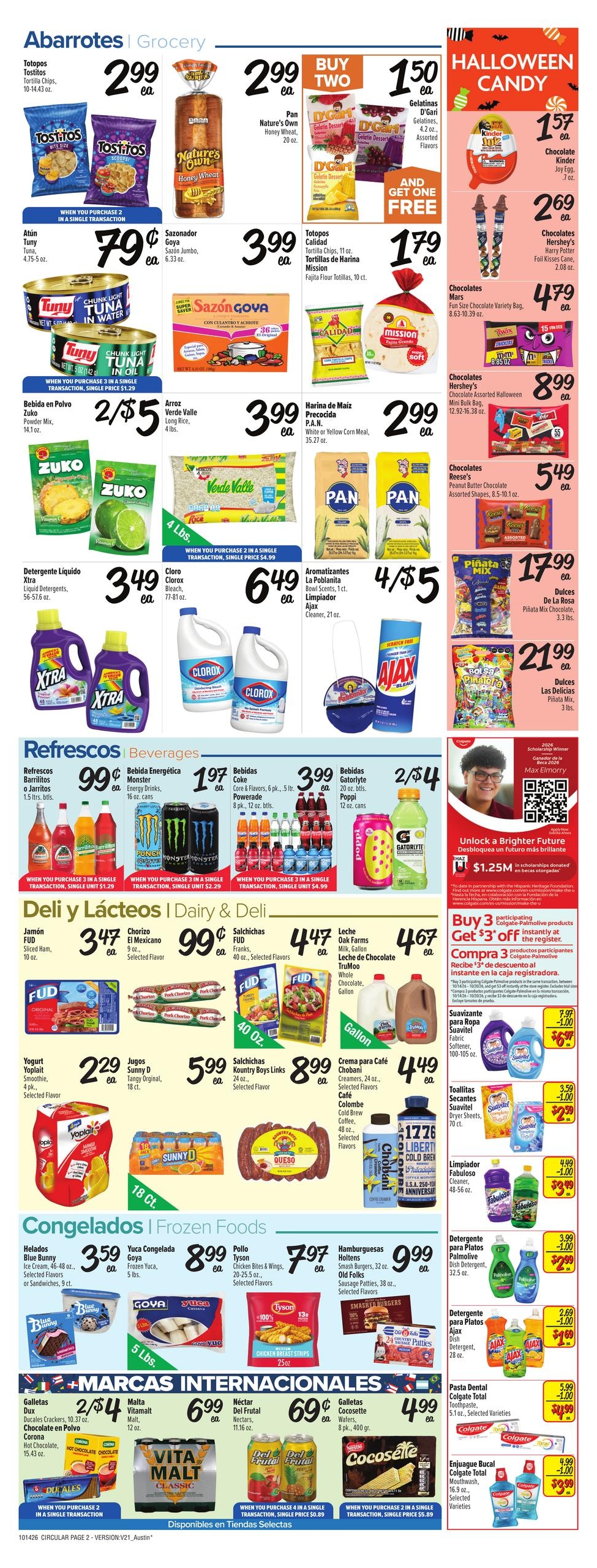 Fiesta Mart (Austin Area, TX) Weekly Ad October 14 - 20, 2026