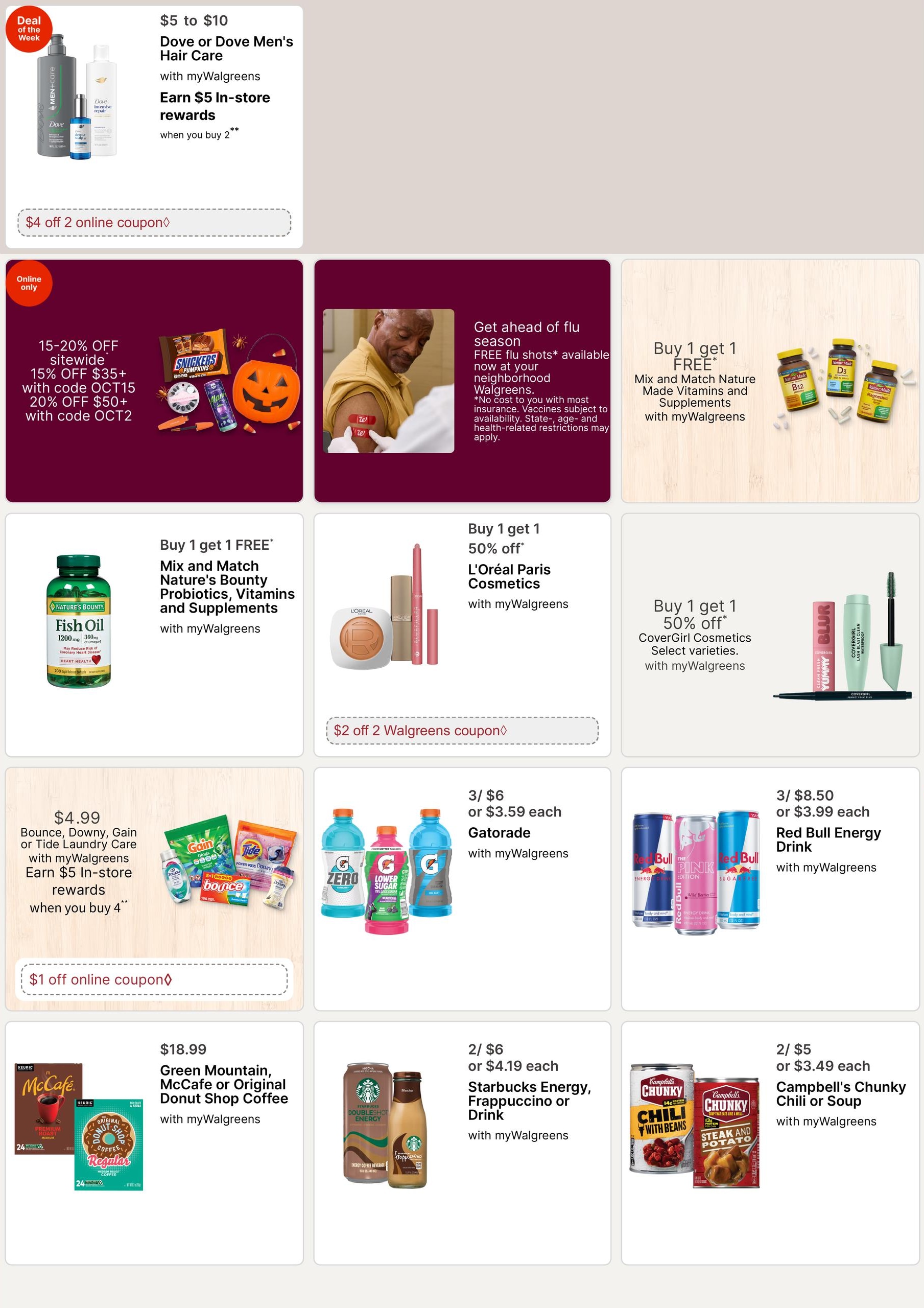 Walgreens (Beaumont Area, TX) Weekly Ad October 18 - 24, 2026