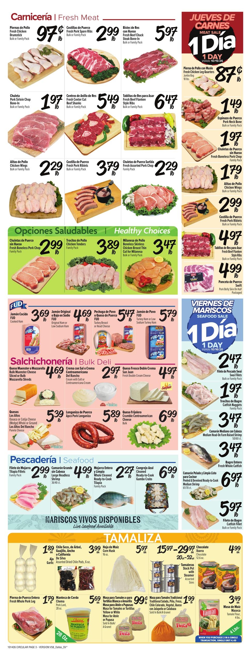 Fiesta Mart (Richardson Area, TX) Weekly Ad October 14 - 20, 2026