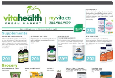 Vita Health Fresh Market Flyer July 17 to August 2