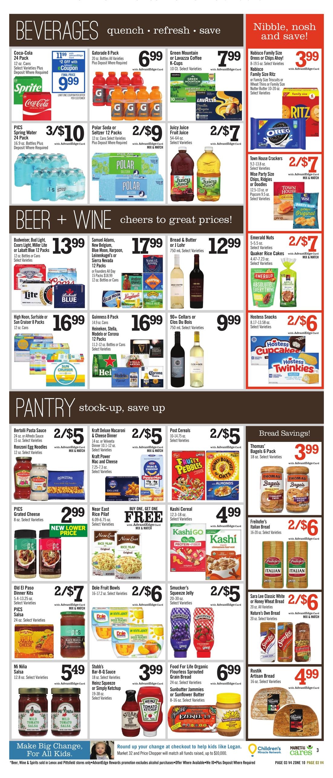 Price Chopper (New Lebanon Area, NY) Weekly Ad October 11 - 17, 2026