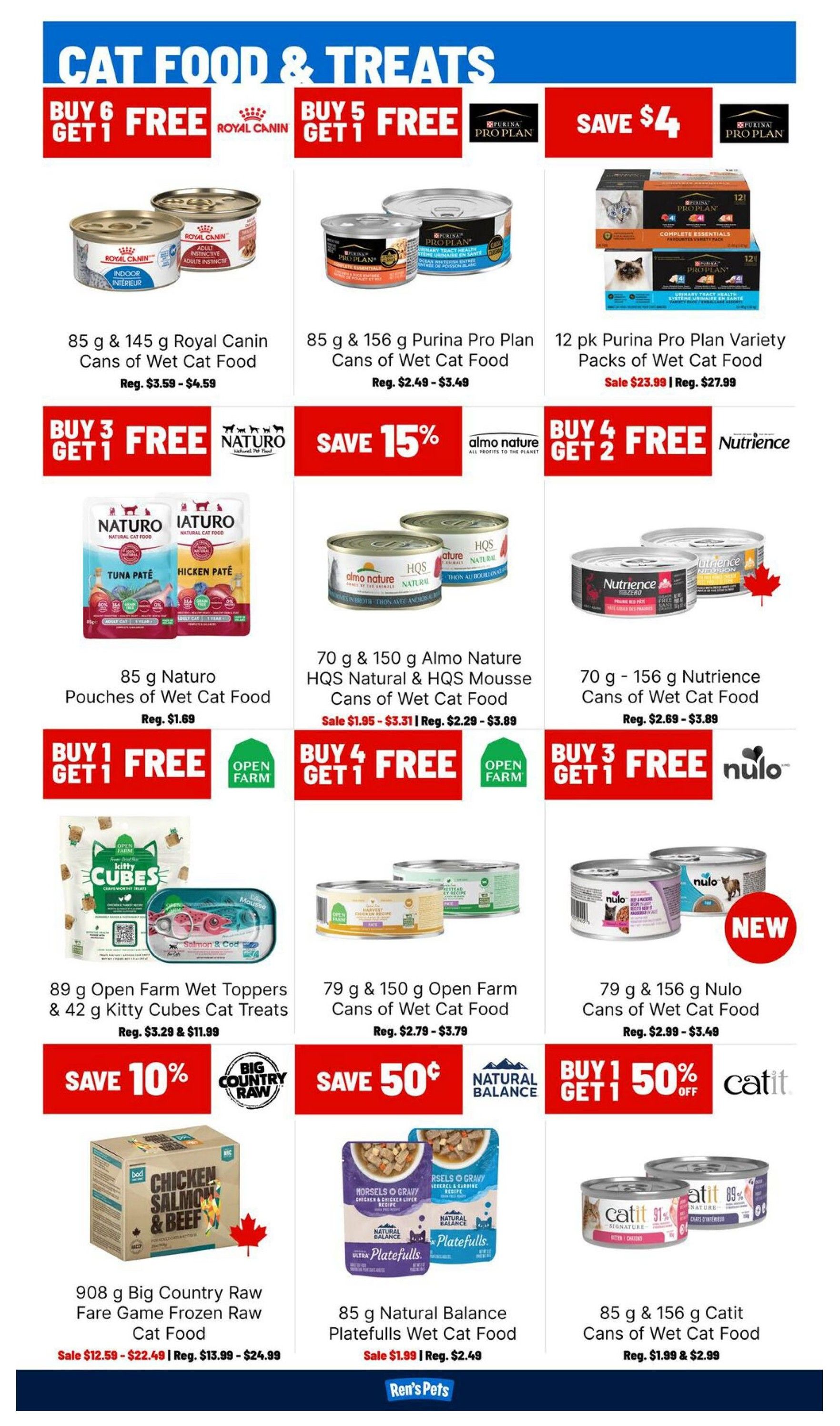 Ren's Pets Flyer October 15 to 21