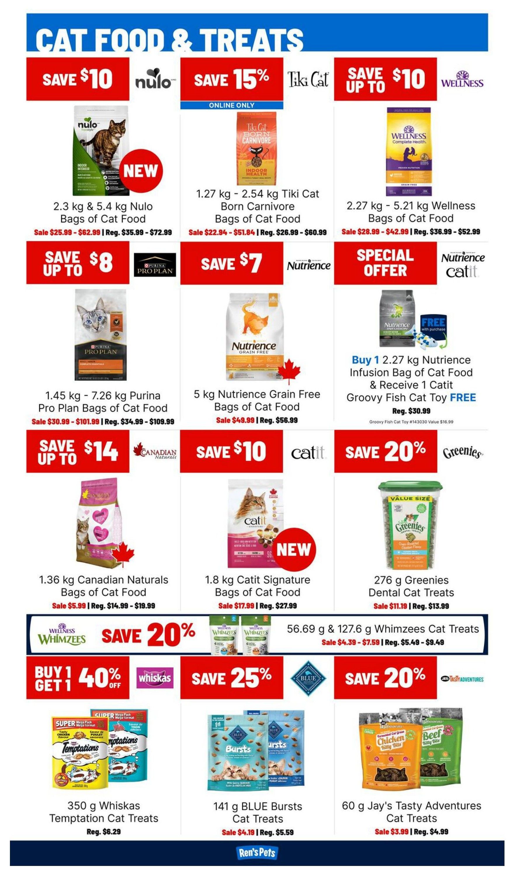 Ren's Pets Flyer October 15 to 21
