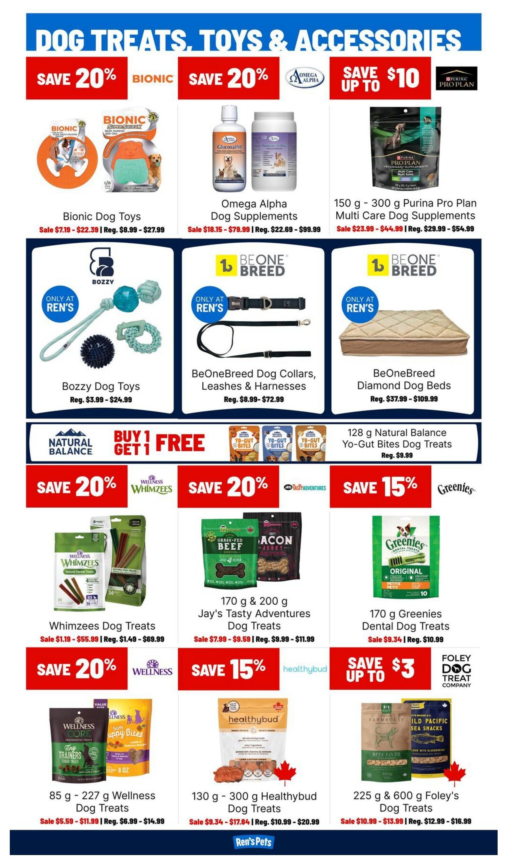 Ren's Pets Flyer October 15 to 21