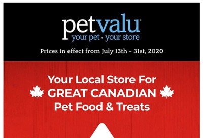 Pet Valu Flyer July 13 to 31