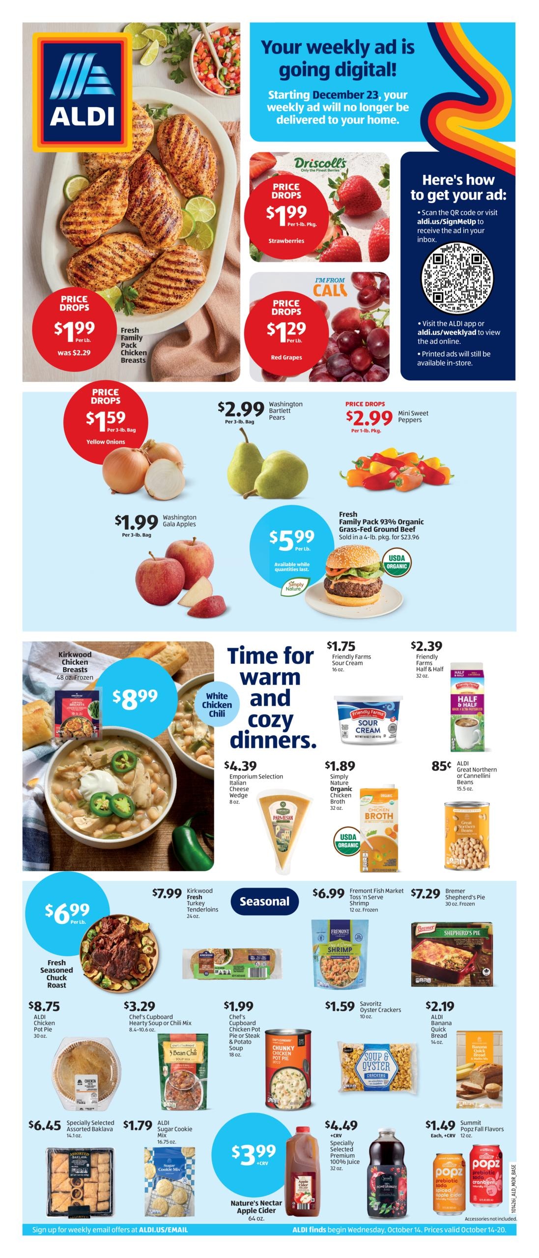 ALDI (Cambria Area, CA) Weekly Ad October 14 - 20, 2026