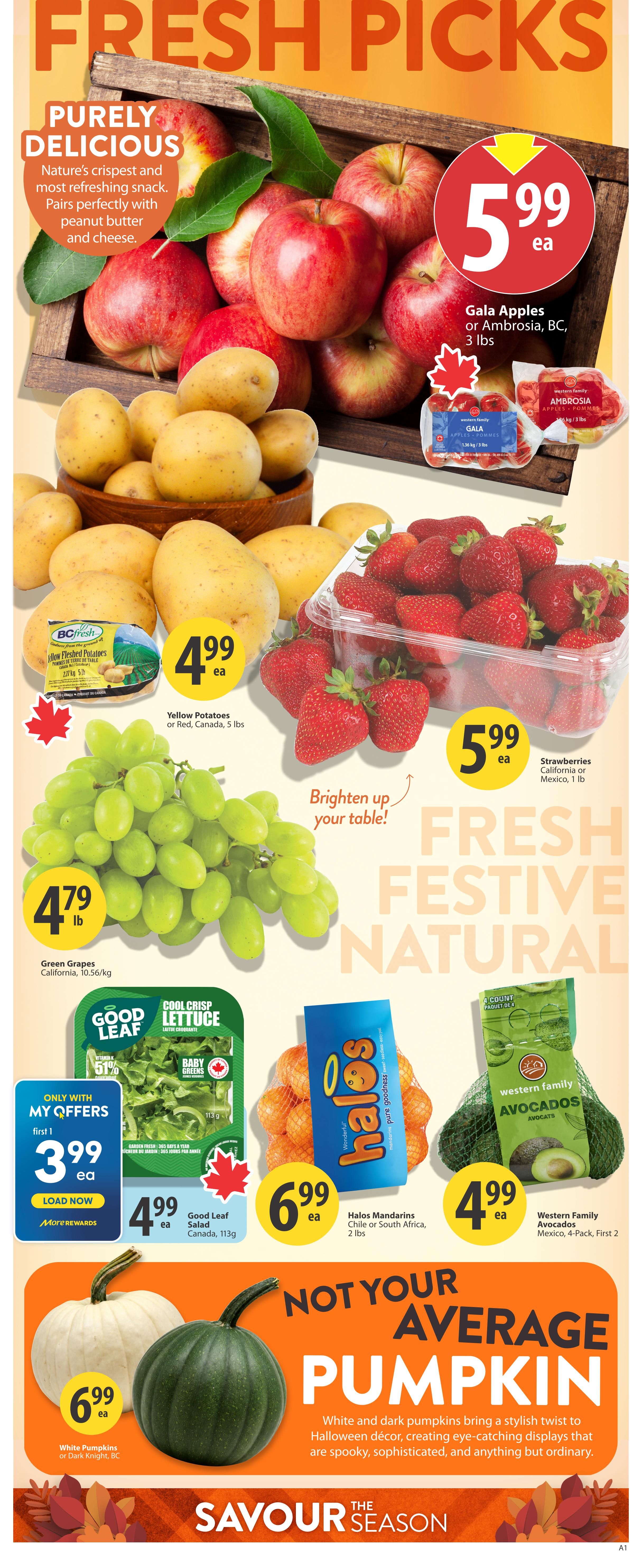 Save On Foods (BC) Flyer October 15 to 21