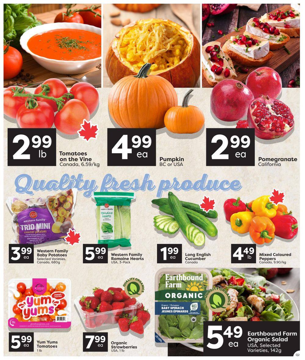 Quality Foods Flyer October 15 to 21