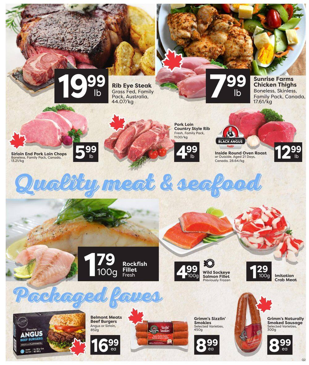 Quality Foods Flyer October 15 to 21