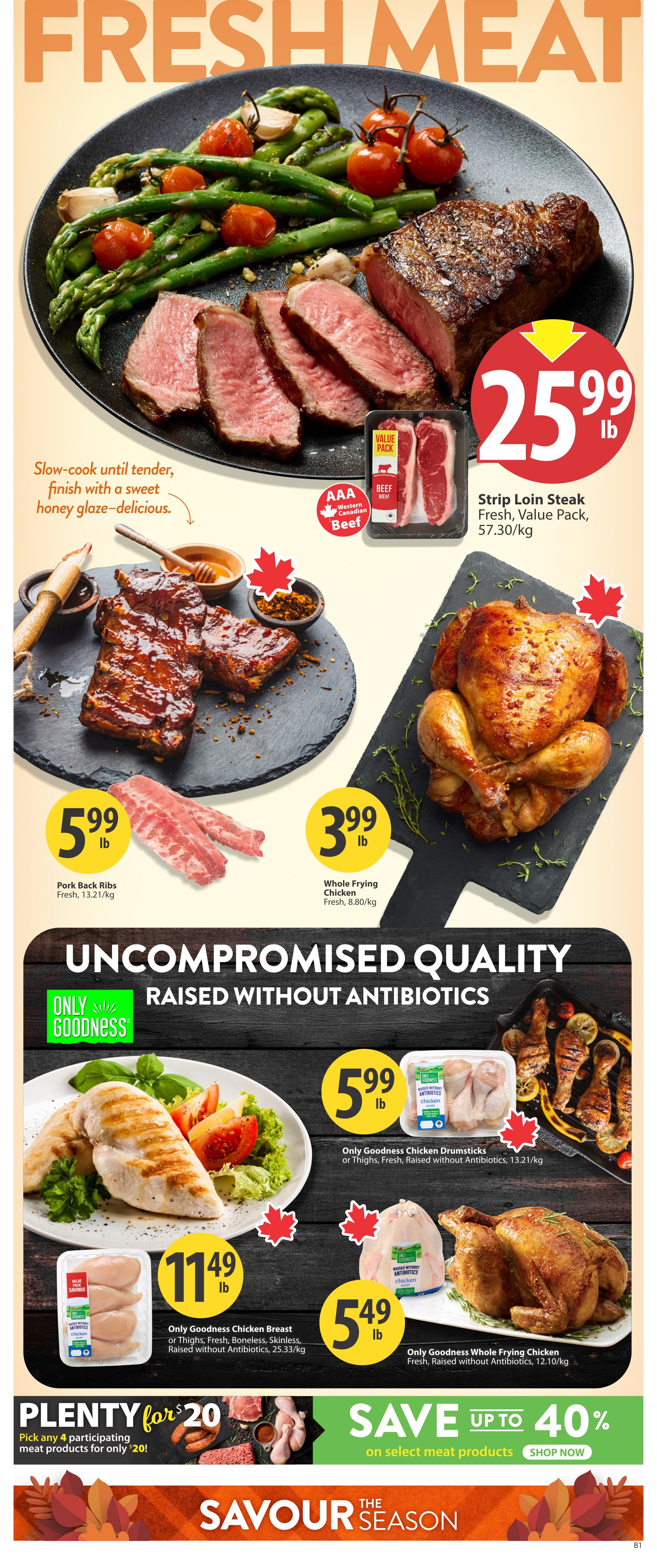 Save On Foods (AB) Flyer October 15 to 21