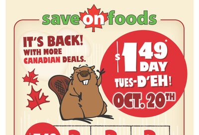 Save On Foods (SK) Flyer October 15 to 21