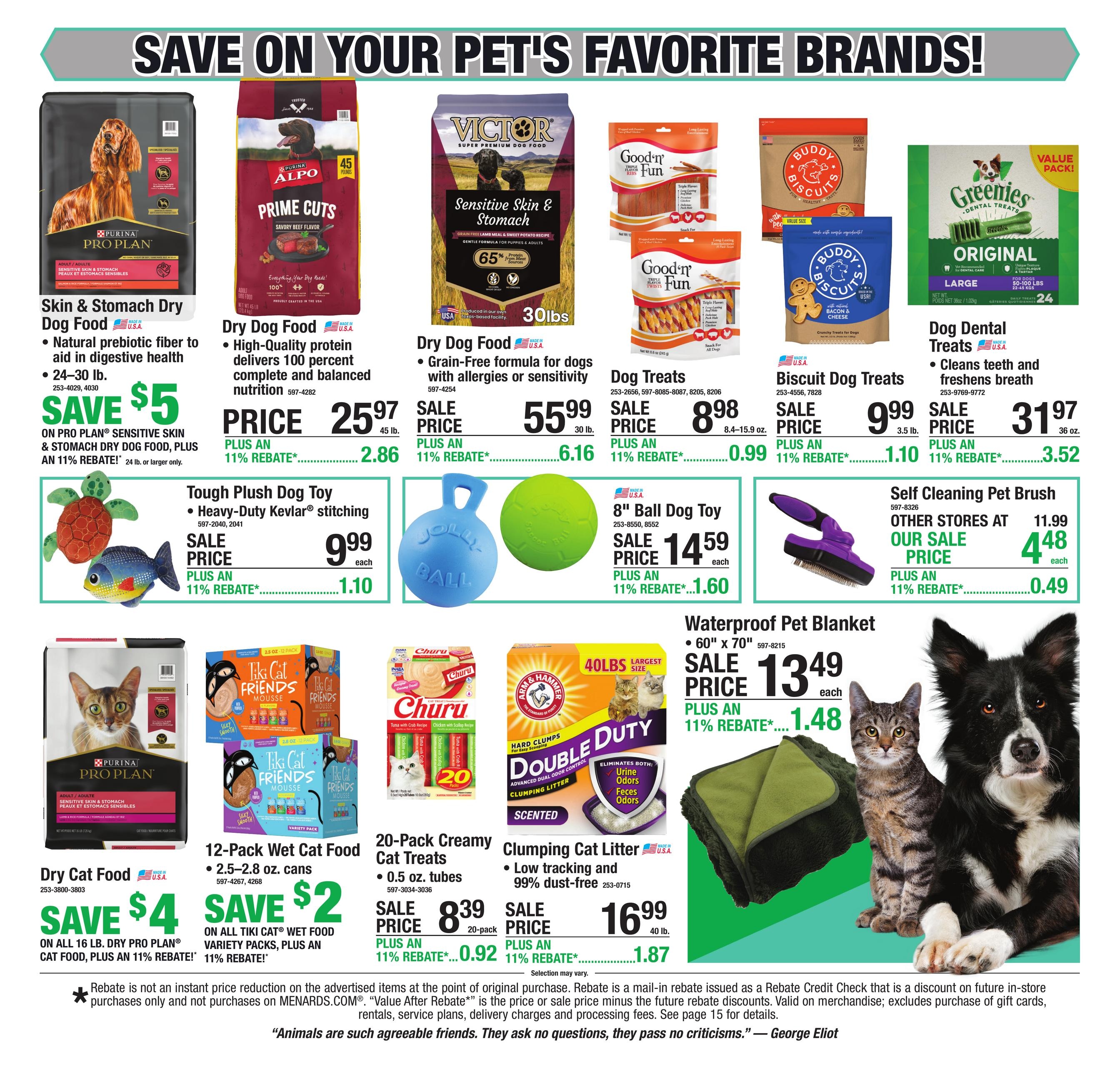 Menards (Alexandria Area, MN) 11% Rebate Sale Weekly Ad October 14 - 25, 2026