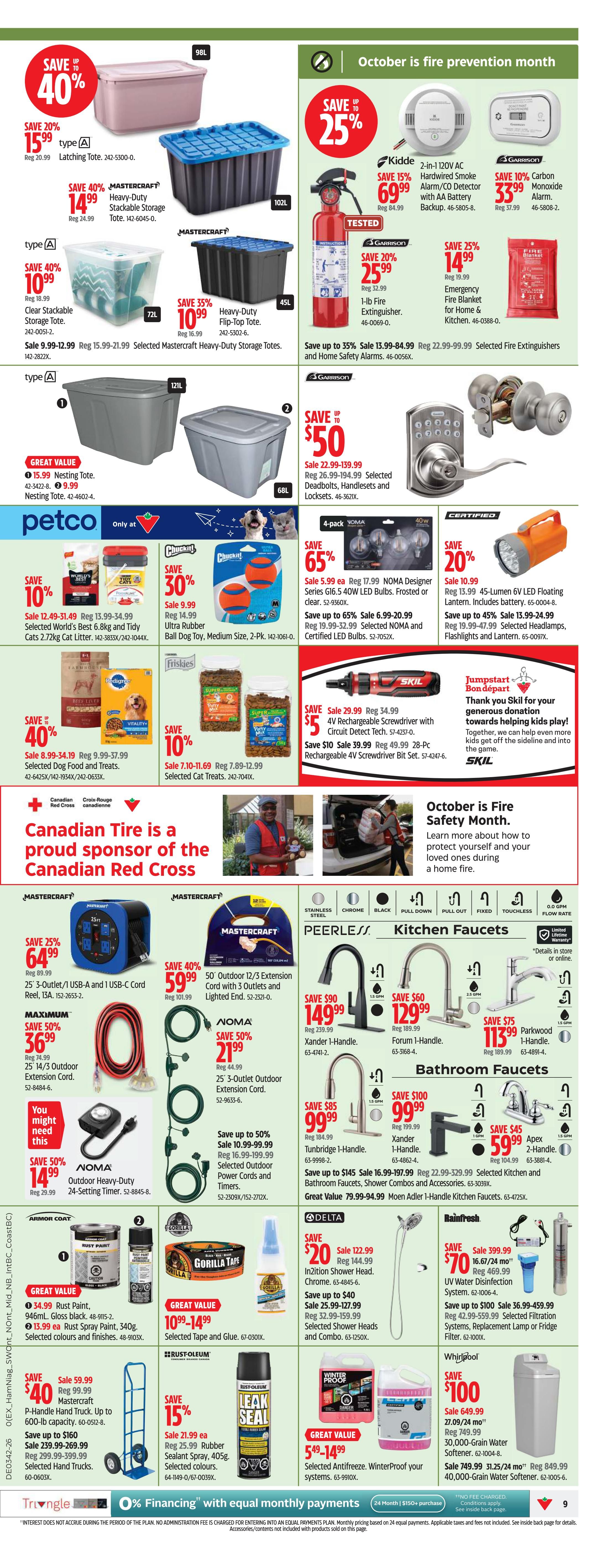 Canadian Tire (ON) Flyer October 16 to 22