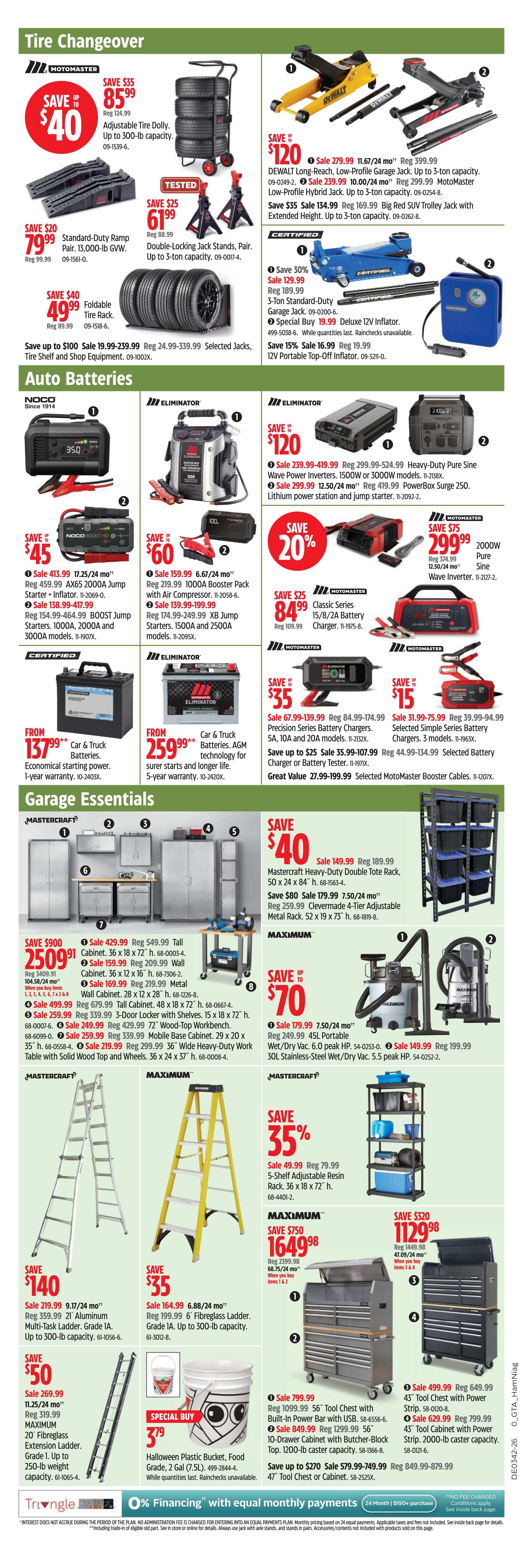 Canadian Tire (ON) Flyer October 16 to 22