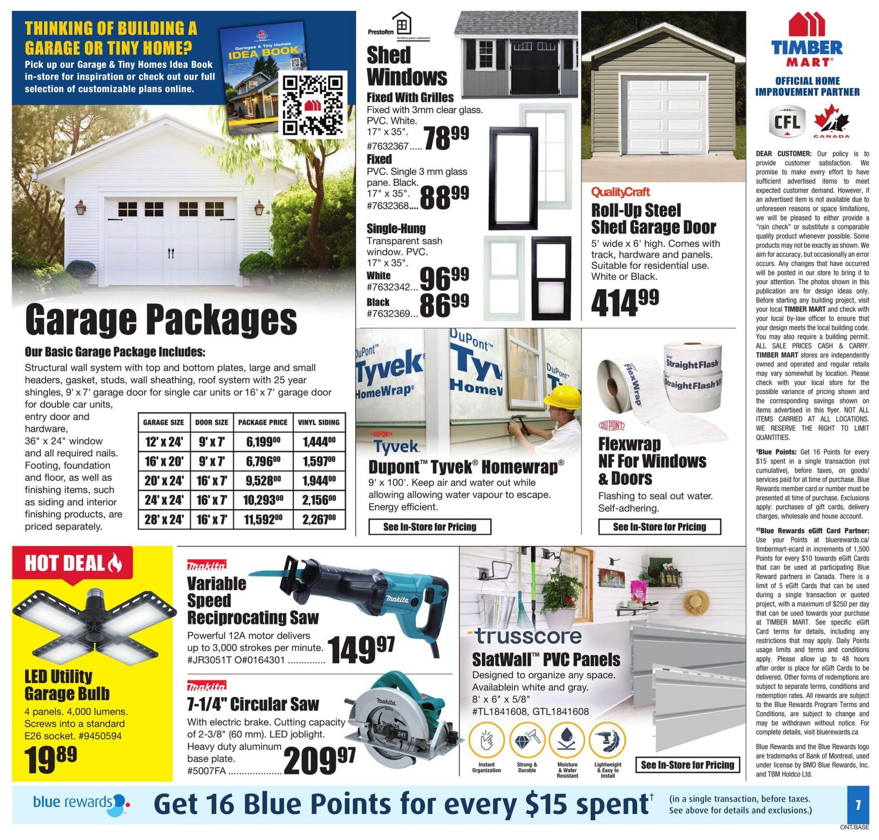 Timber Mart Flyer October 15 to 28