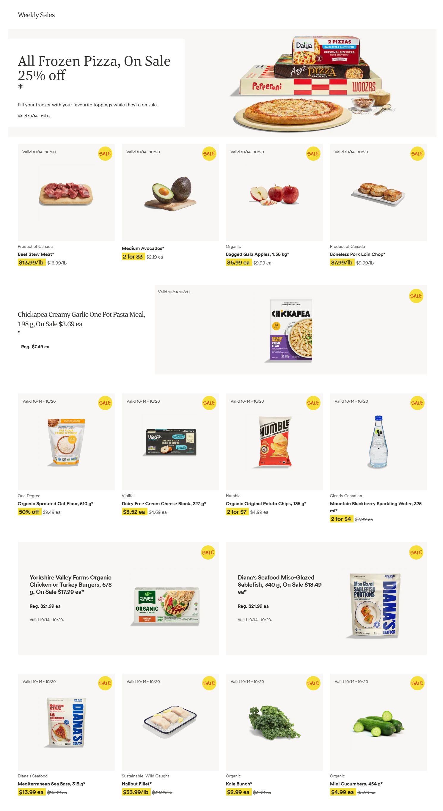 Whole Foods Market (ON) Flyer October 14 to 20