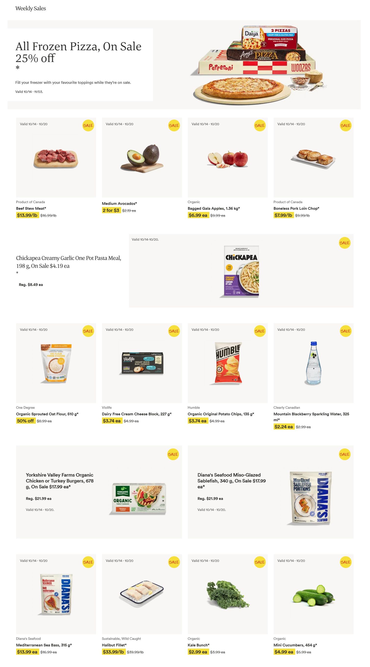 Whole Foods Market (West) Flyer October 14 to 20