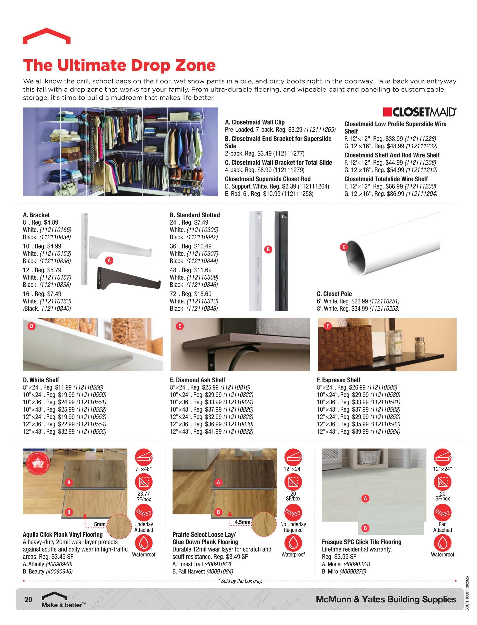 McMunn & Yates Building Supplies Flyer October 8 to November 30