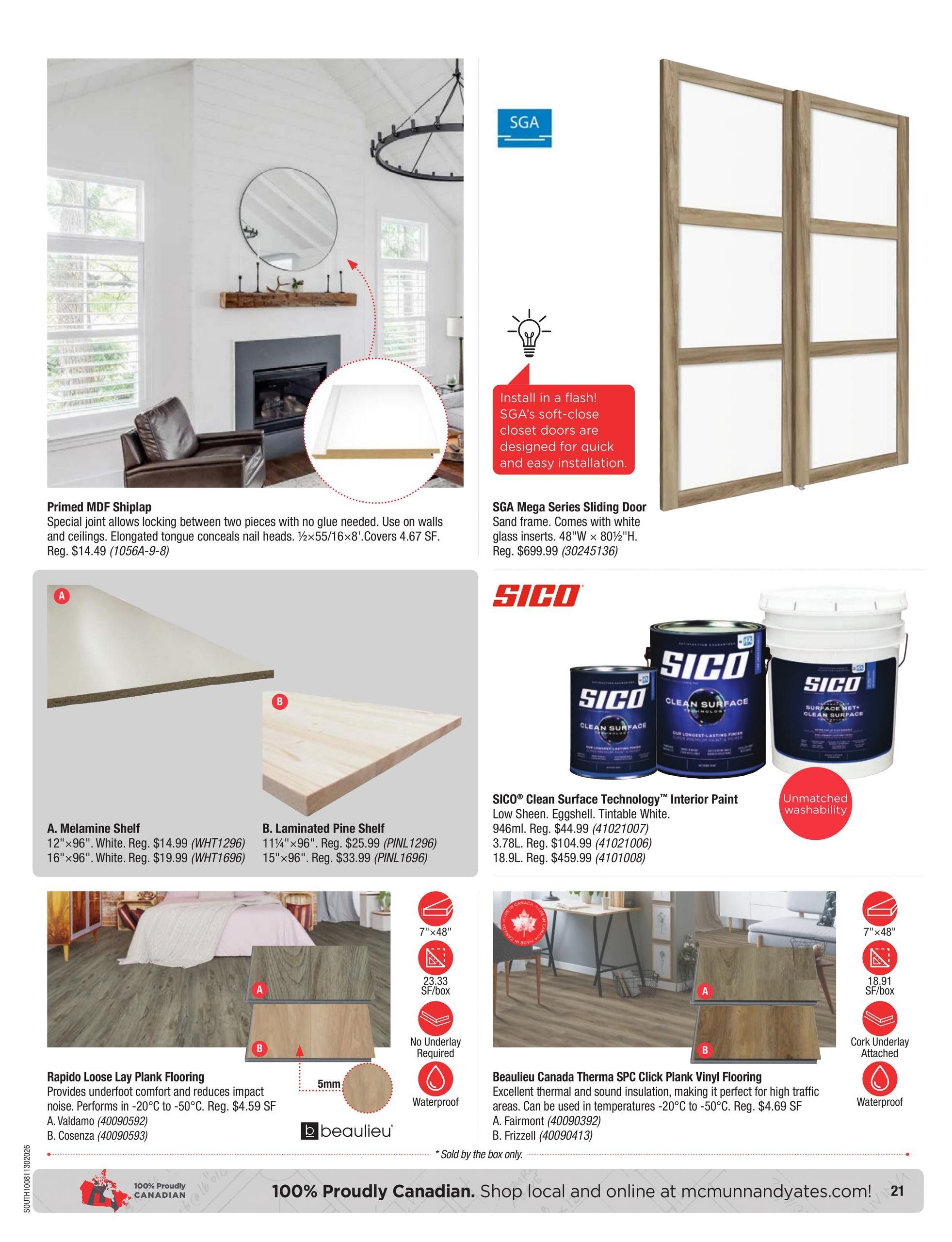 McMunn & Yates Building Supplies Flyer October 8 to November 30