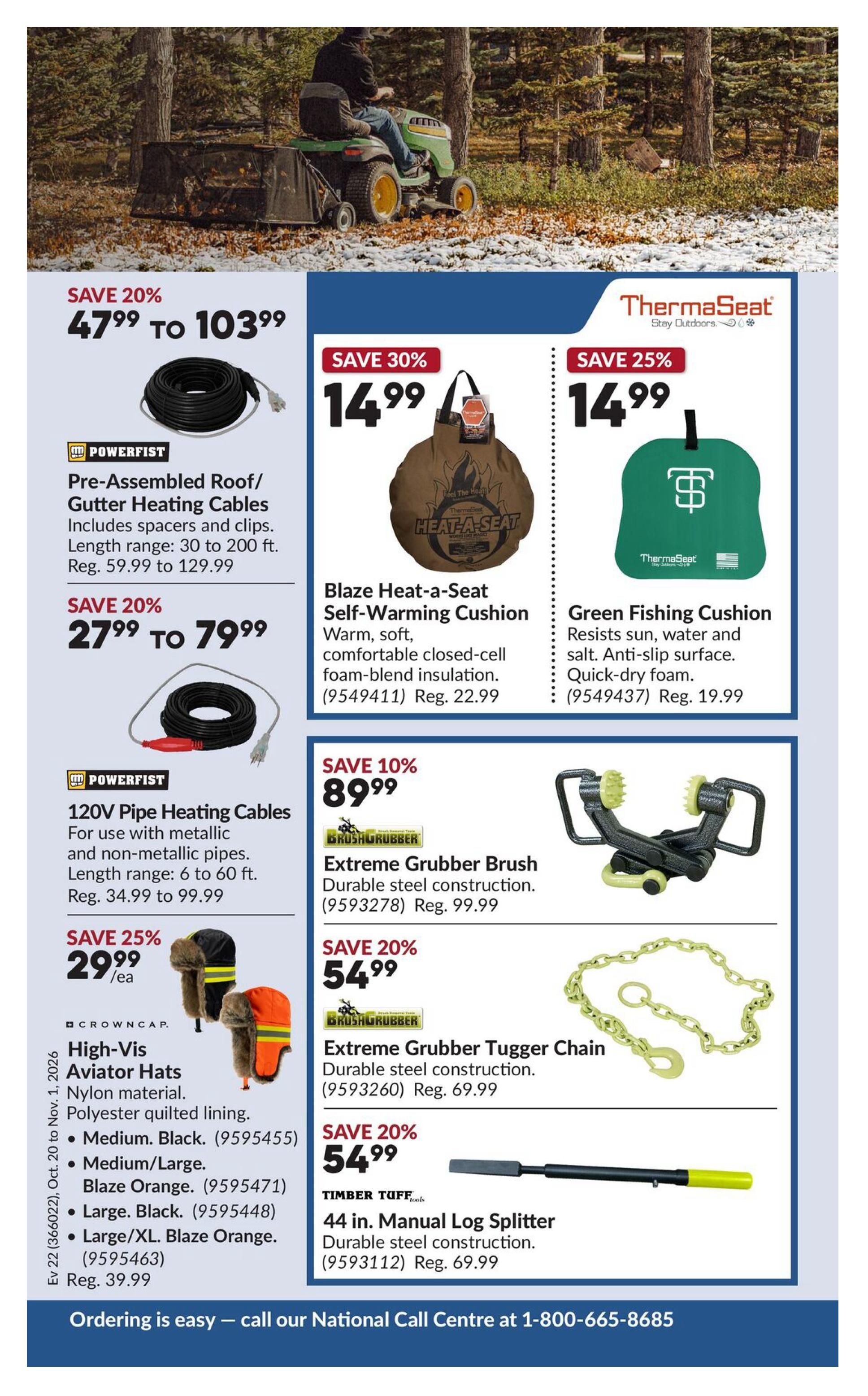 Princess Auto Flyer October 20 to November 1
