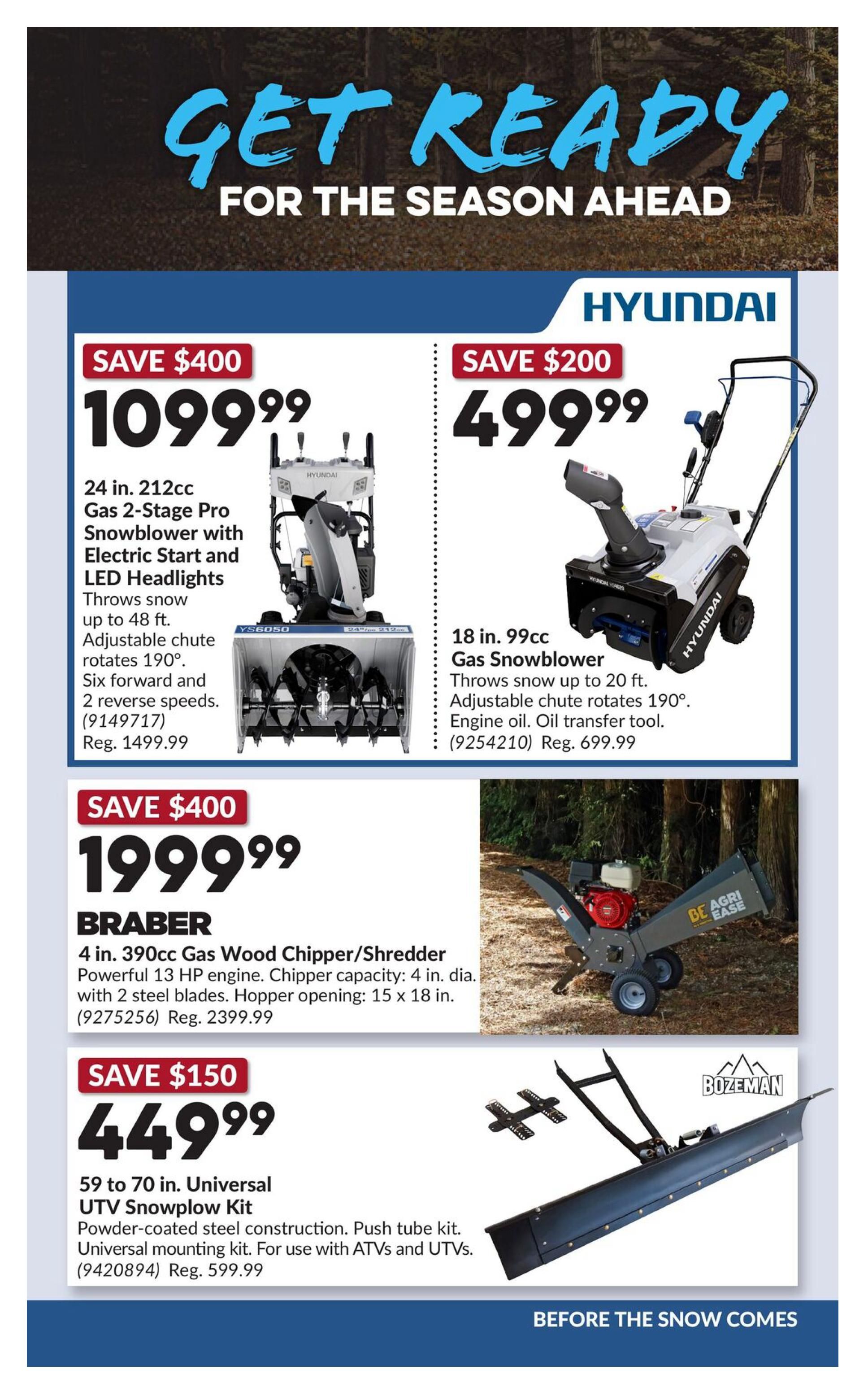 Princess Auto Flyer October 20 to November 1