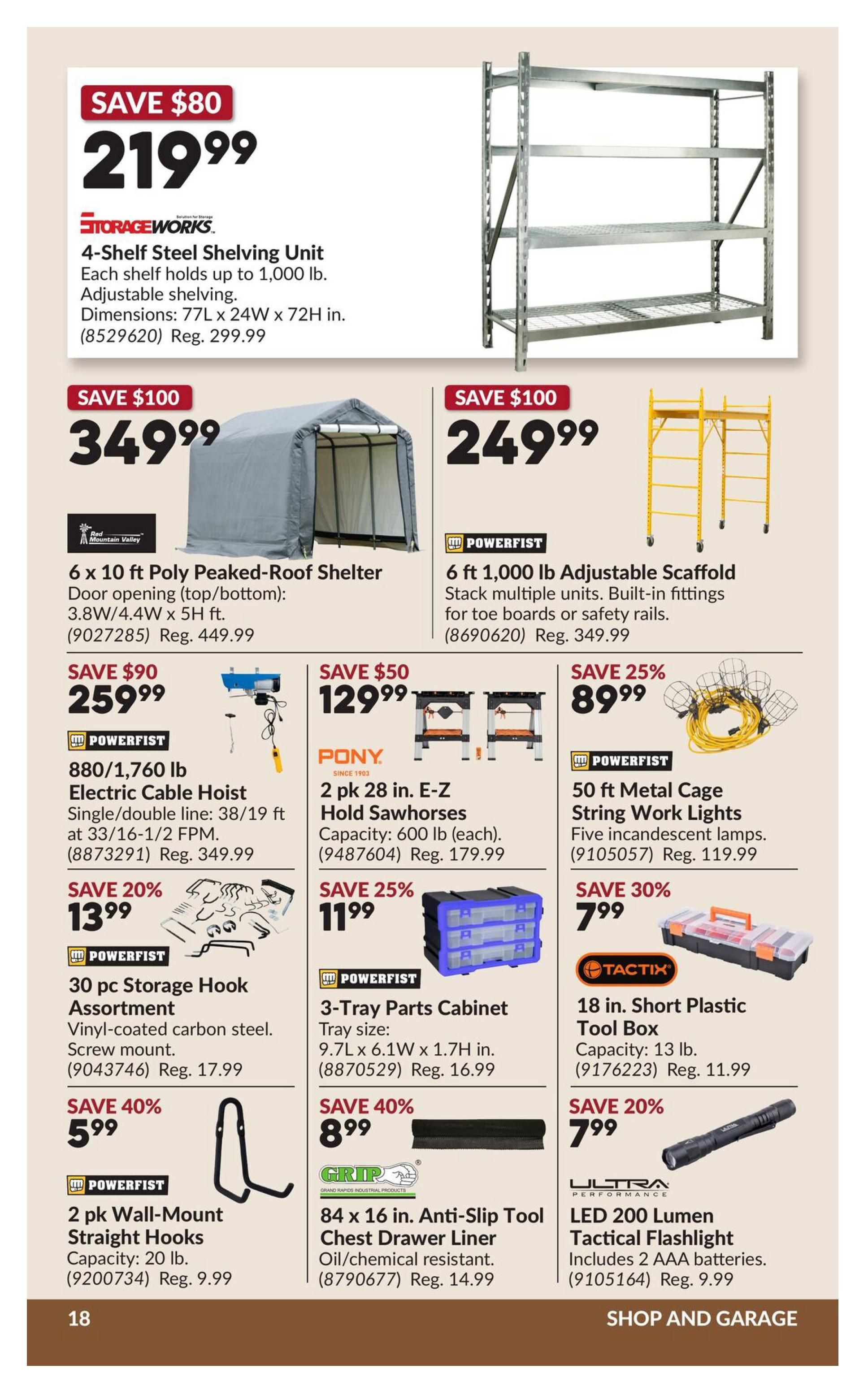 Princess Auto Flyer October 20 to November 1