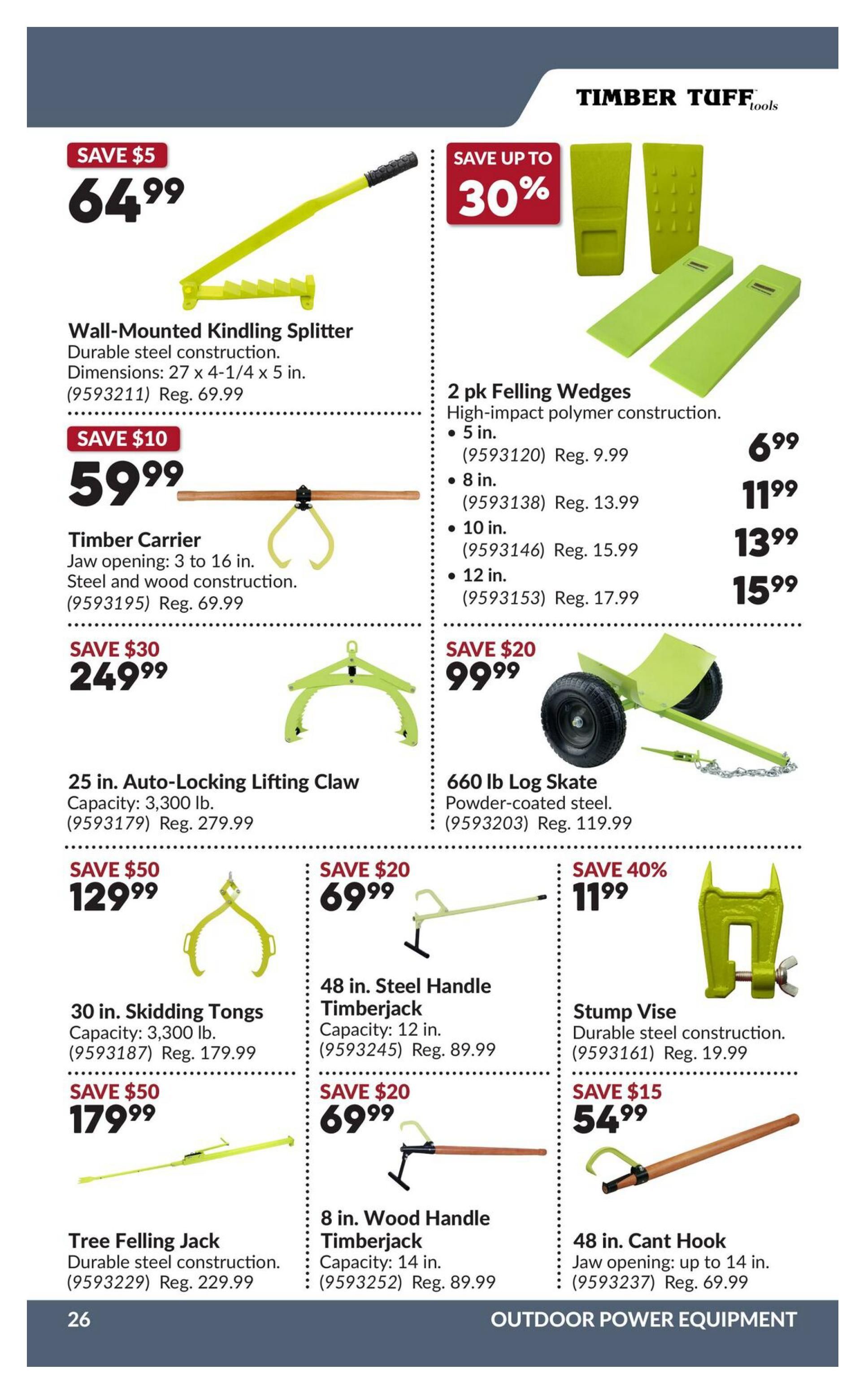Princess Auto Flyer October 20 to November 1