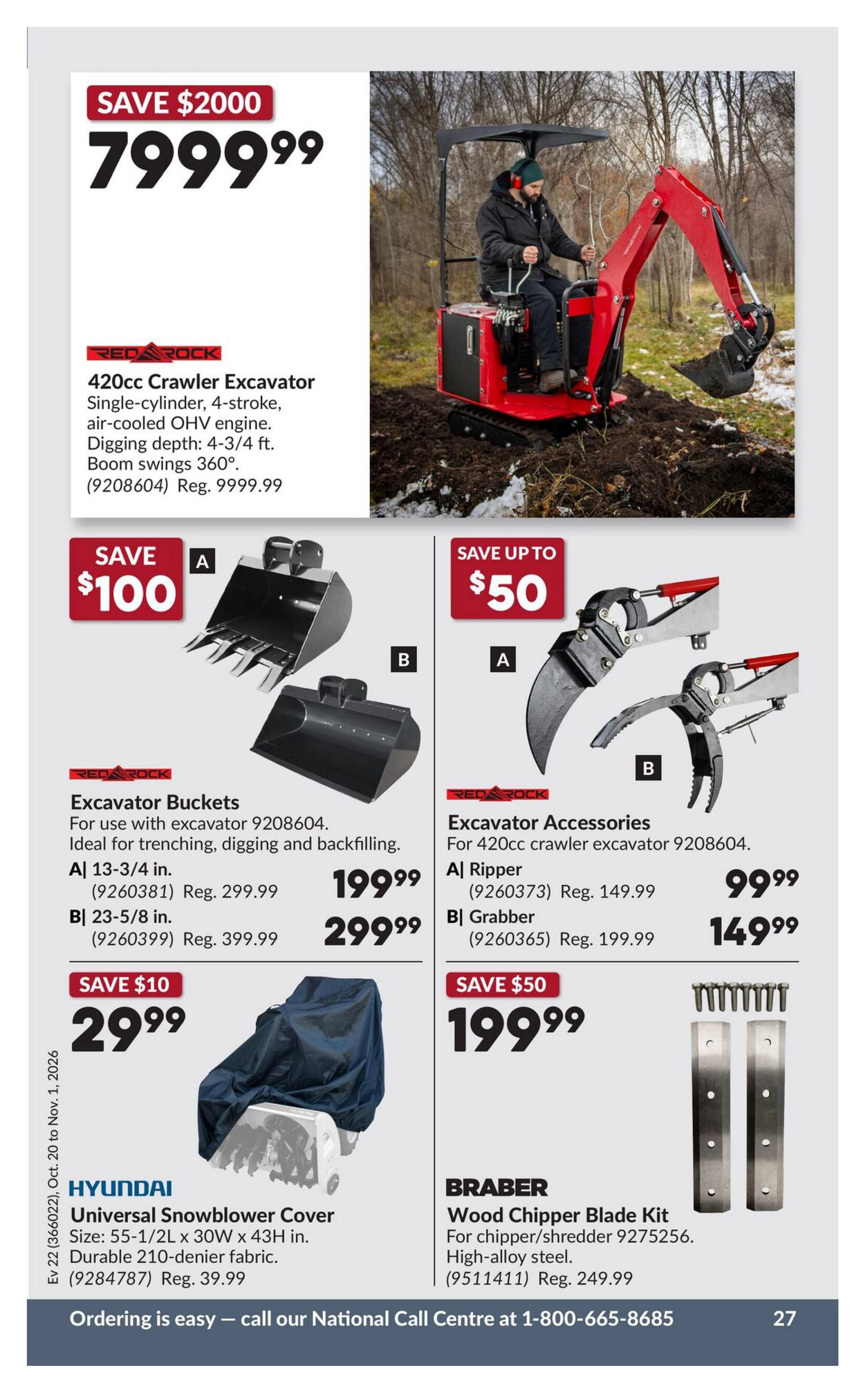Princess Auto Flyer October 20 to November 1
