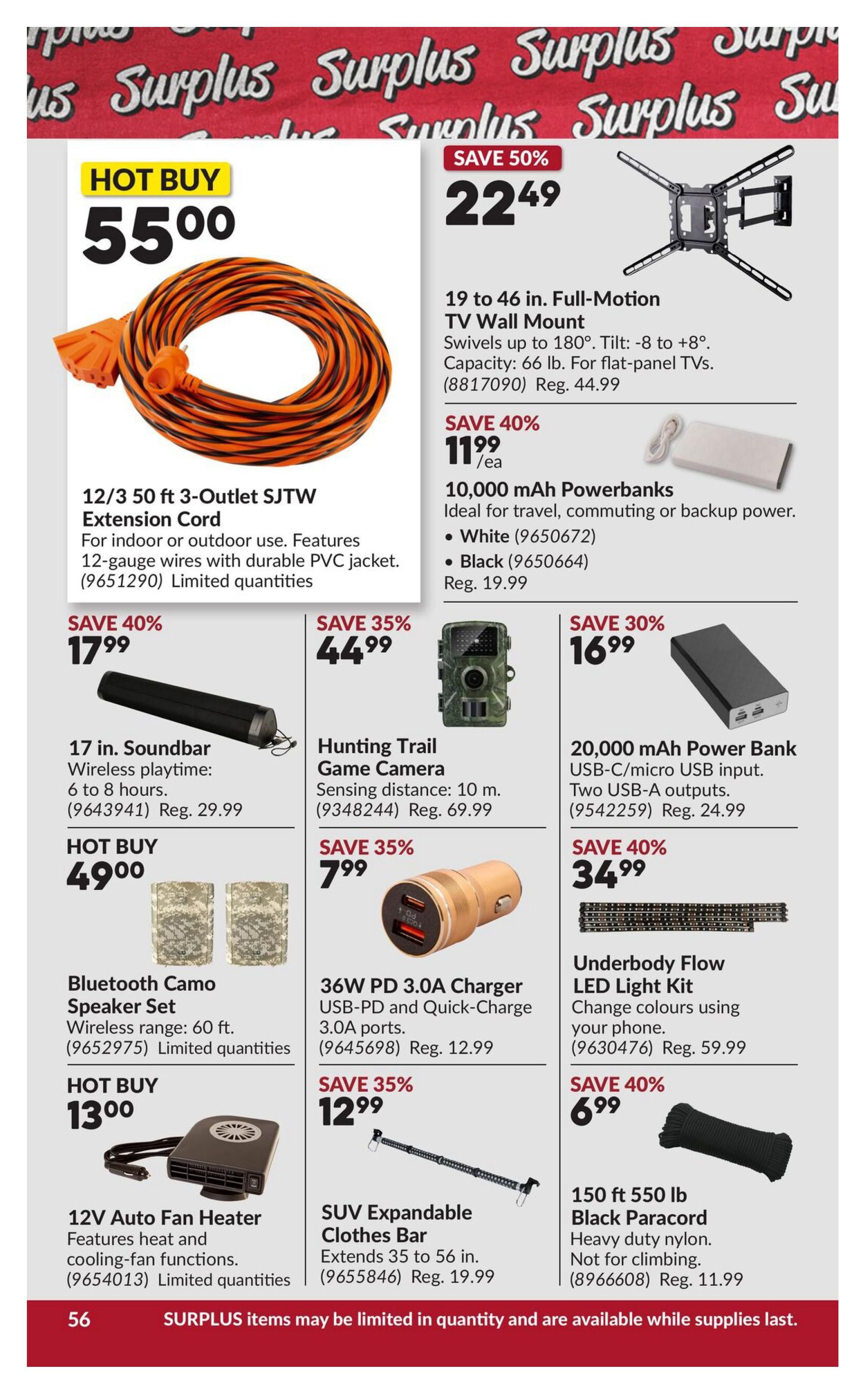Princess Auto Flyer October 20 to November 1