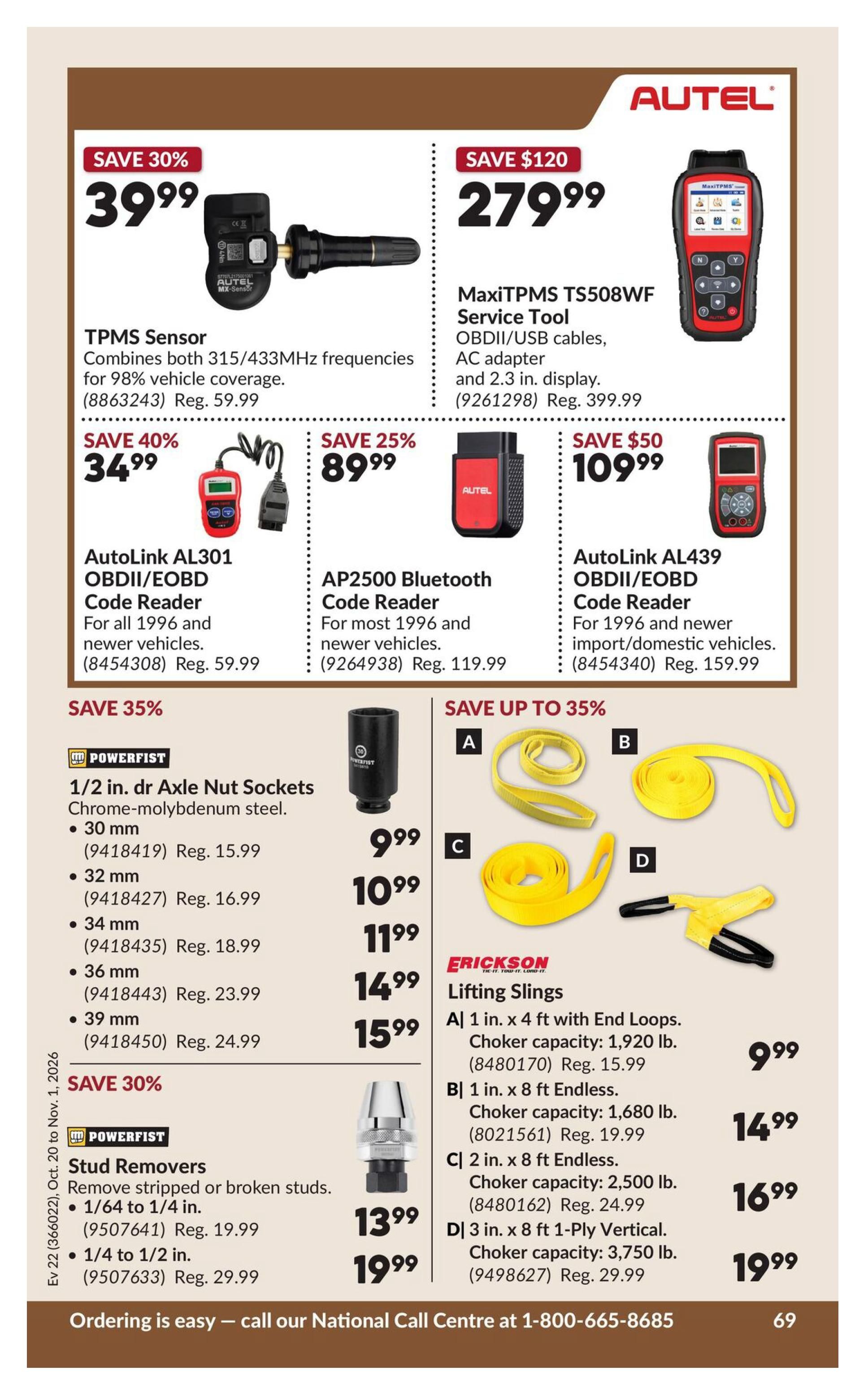 Princess Auto Flyer October 20 to November 1