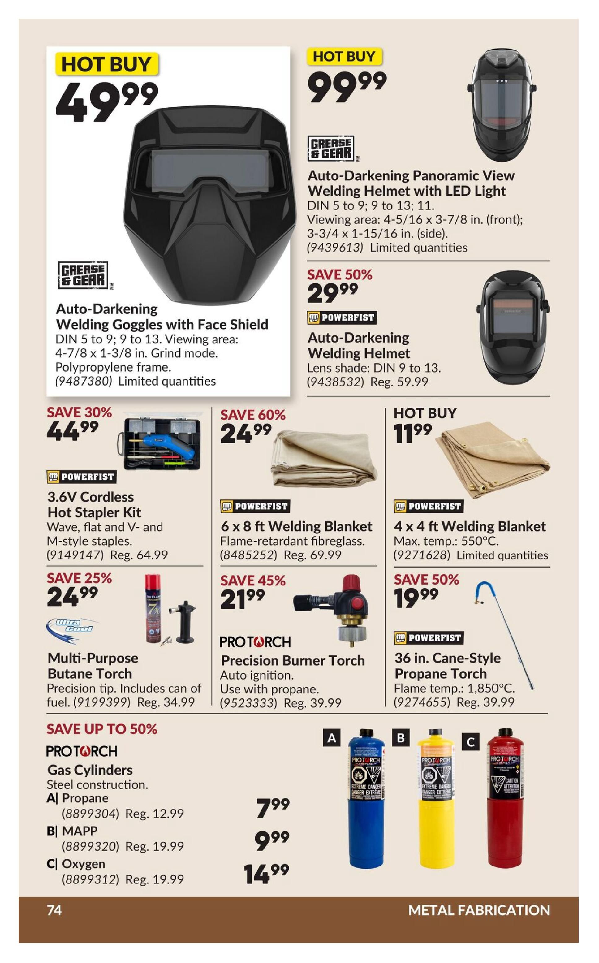 Princess Auto Flyer October 20 to November 1