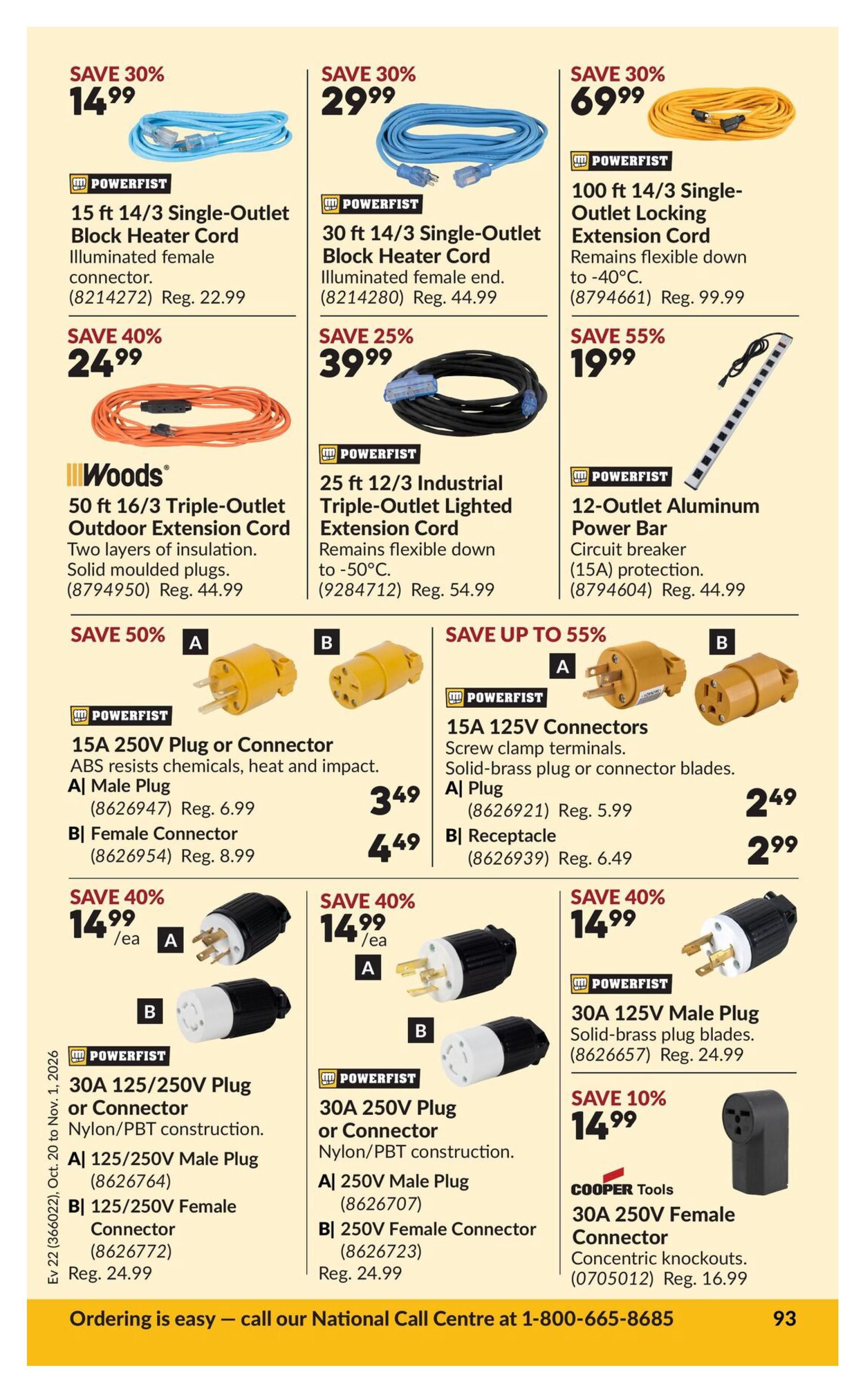 Princess Auto Flyer October 20 to November 1