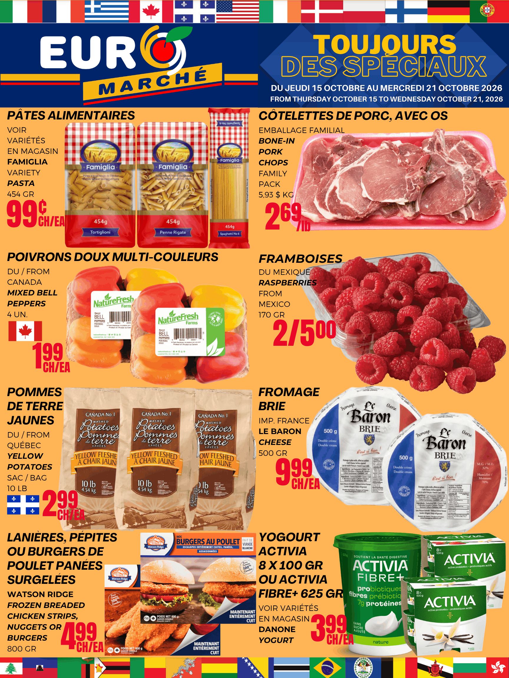 Euro Marche Flyer October 15 to 21