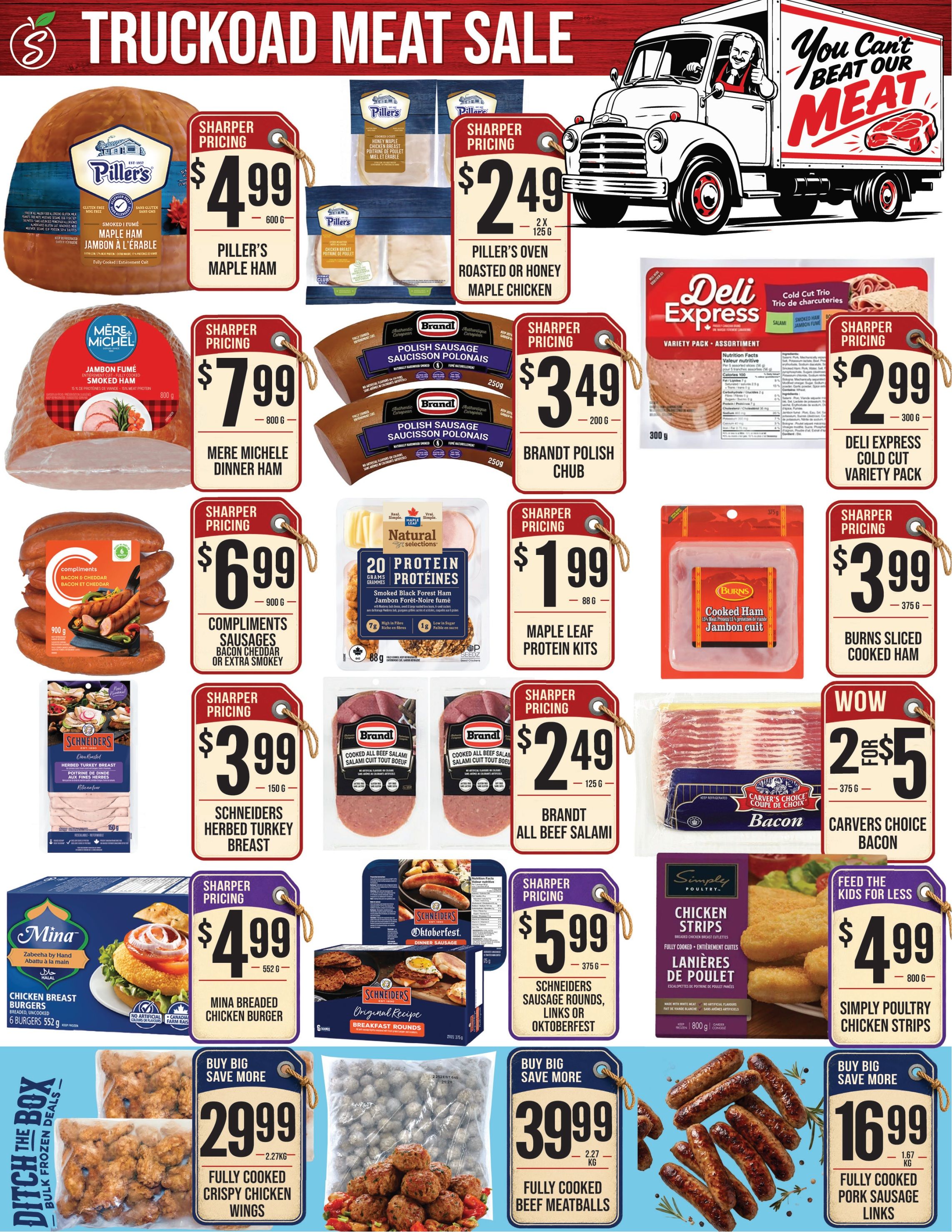 Sharpe's Food Market Flyer October 15 to 21