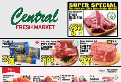 Central Fresh Market Flyer October 15 to 22