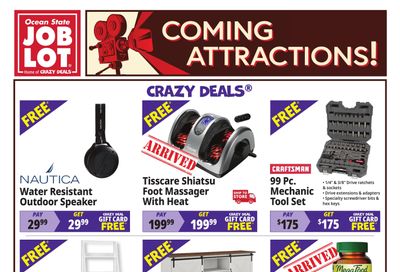 Ocean State Job Lot Coming Attractions Weekly Ad October 15 - 21, 2026