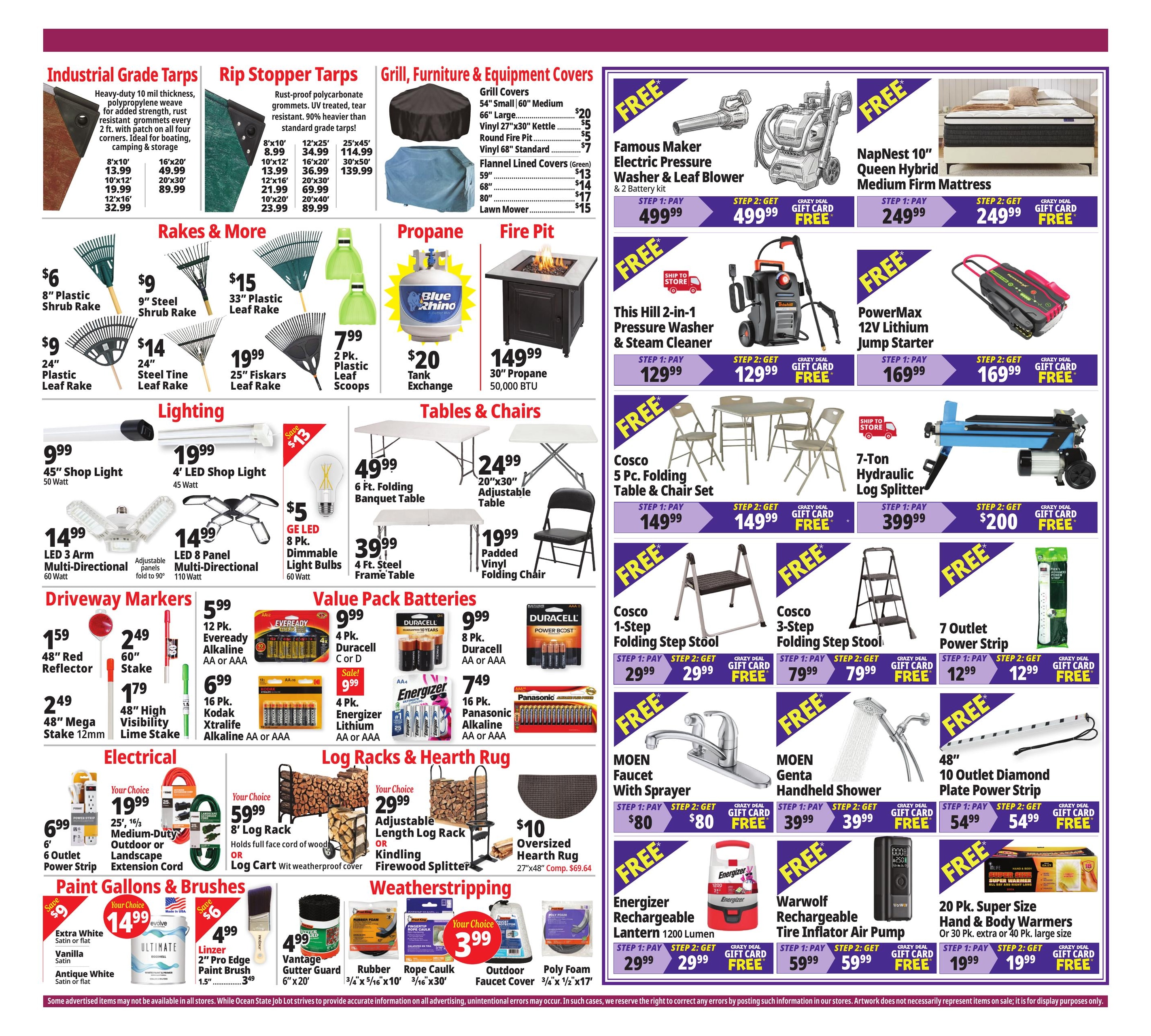 Ocean State Job Lot (Valley Forge Area, PA) Weekly Ad October 15 - 21, 2026