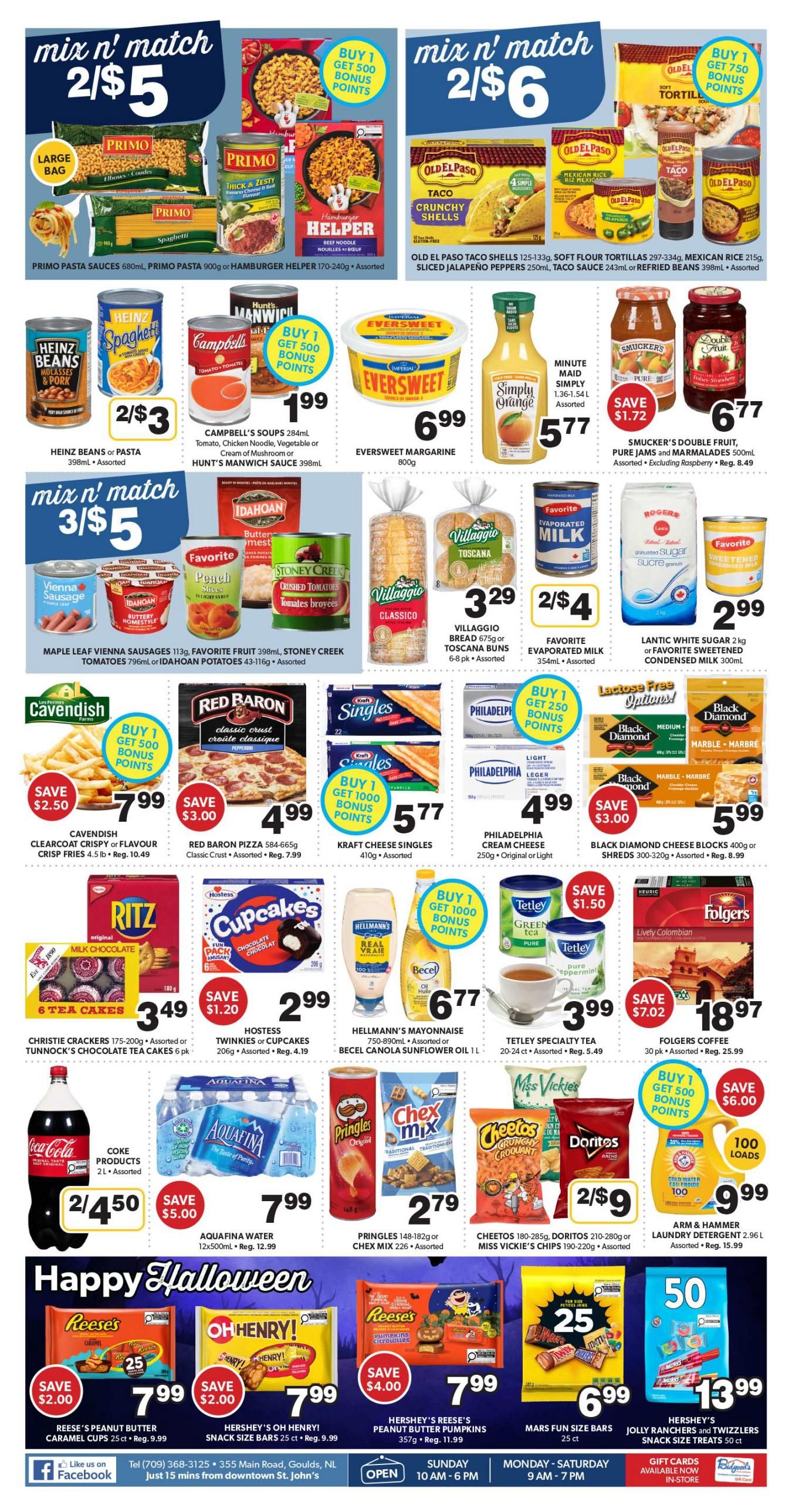 Bidgood's Flyer October 15 to 21