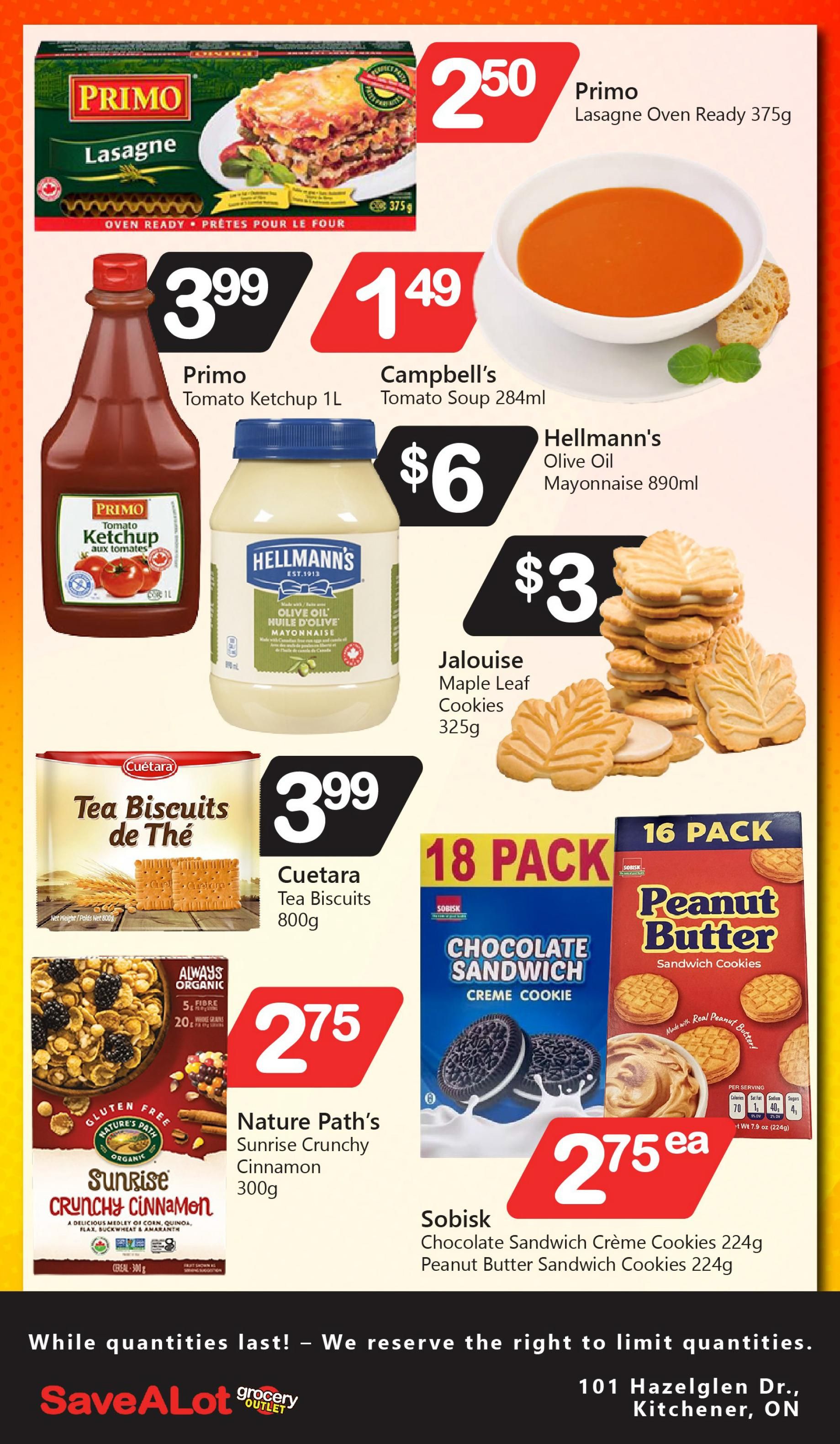 SaveALot Grocery Outlet Flyer October 15 to 21