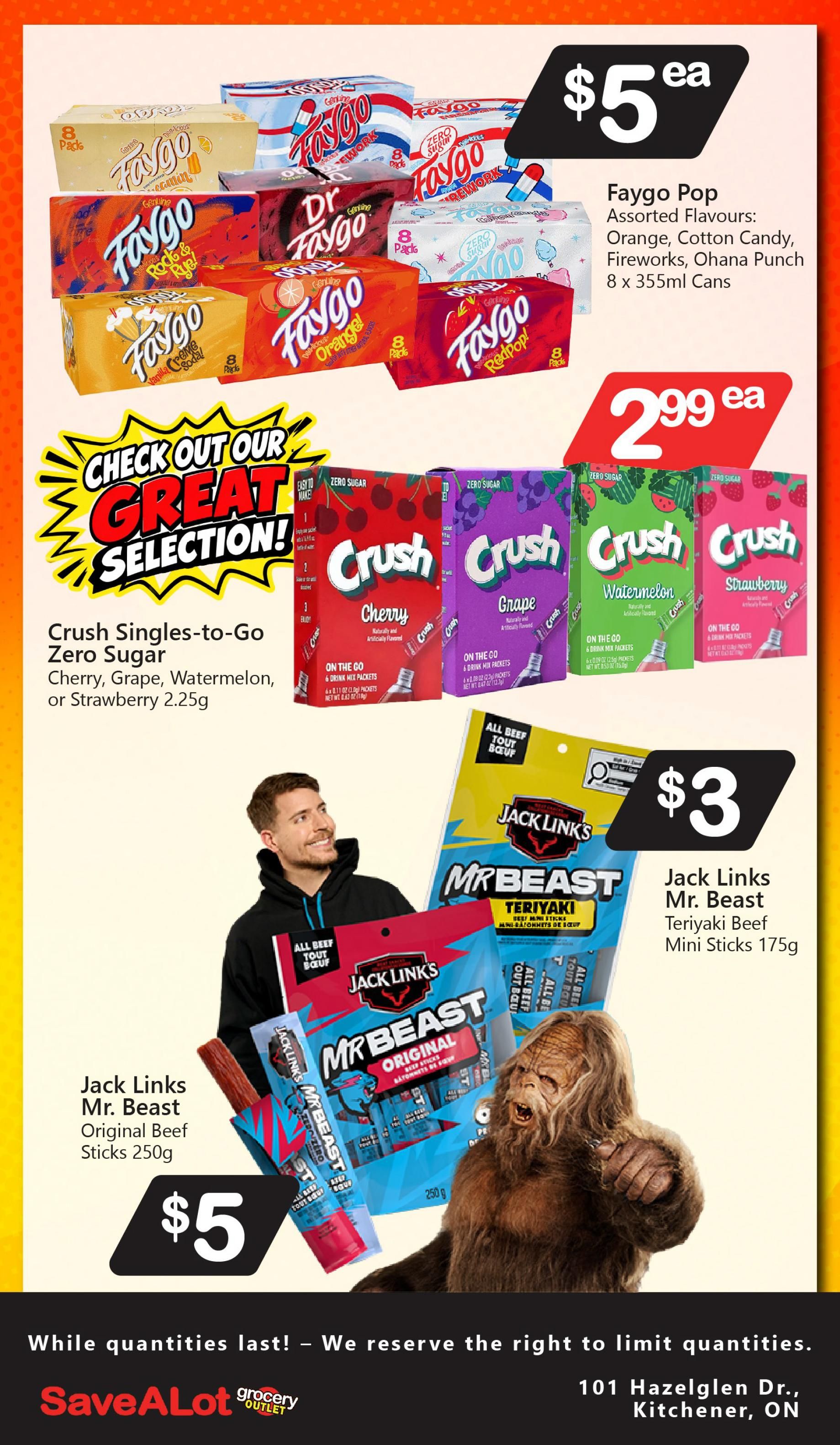 SaveALot Grocery Outlet Flyer October 15 to 21