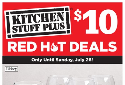 Kitchen Stuff Plus Red Hot Deals Flyer July 20 to 26