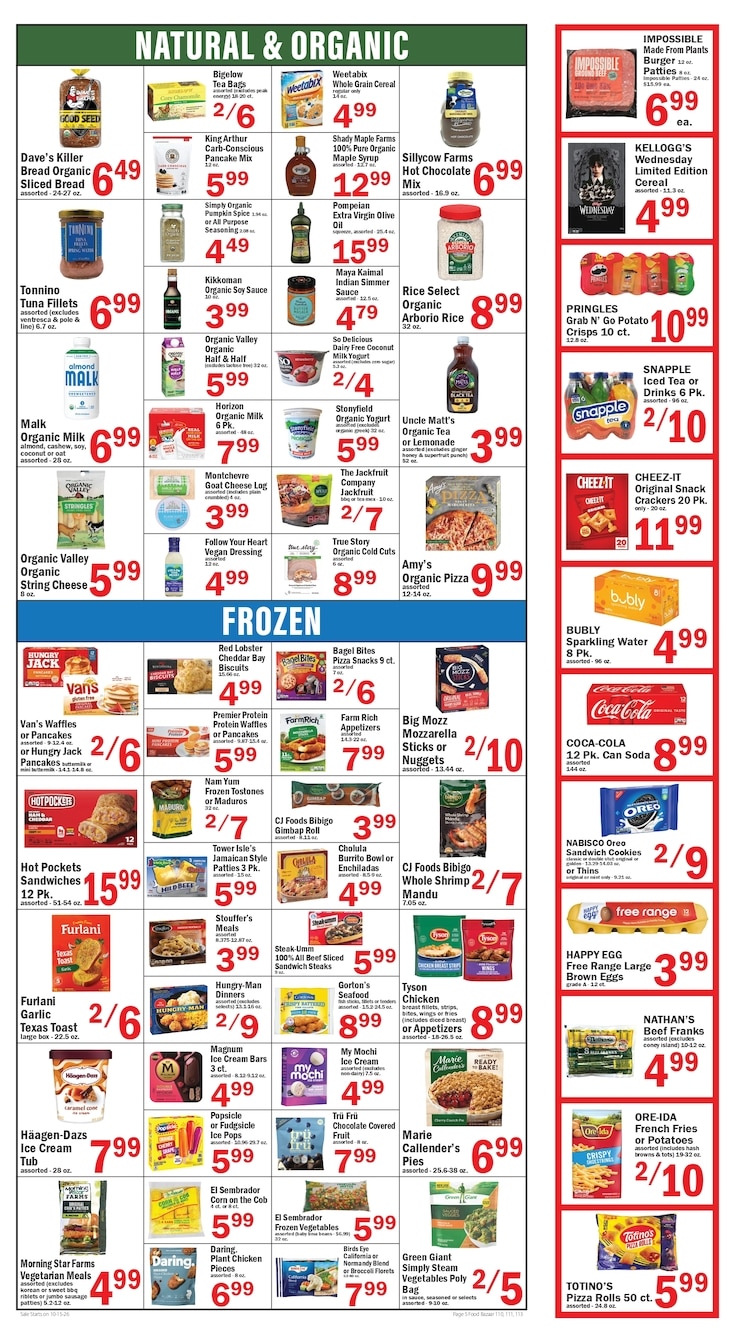 Food Bazaar (Brooklyn and Hempstead, NY) Weekly Ad October 15 - 21, 2026
