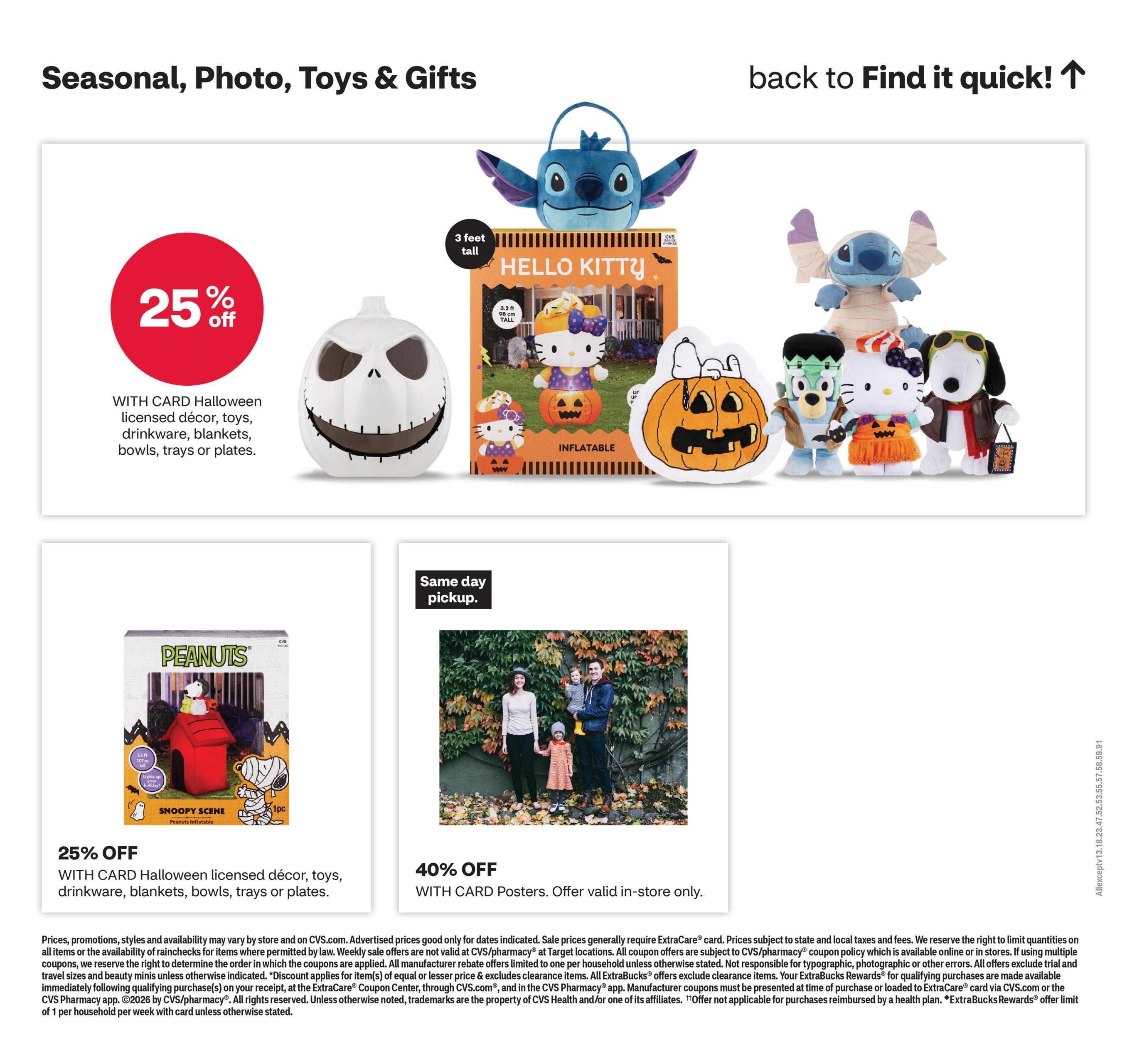 CVS Pharmacy (Camden Area, AL) Weekly Ad October 18 - 25, 2026