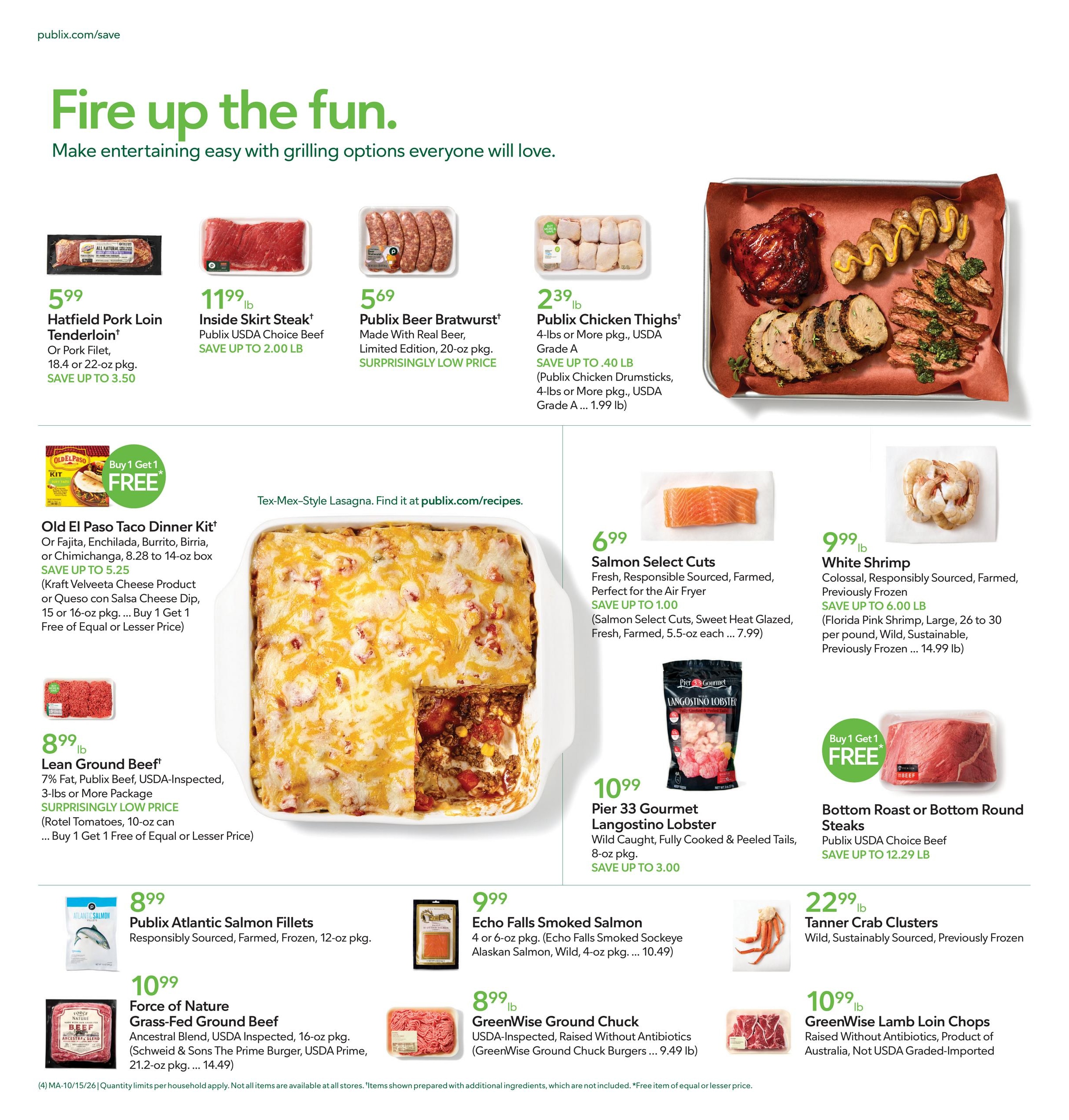 Publix (Boca Raton Area, FL) Weekly Ad October 15 - 21, 2026