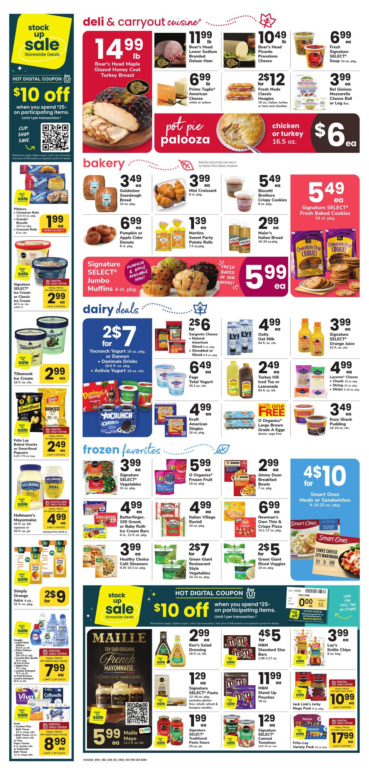 Acme Markets (Edison Area, NJ) Weekly Ad October 16 - 22, 2026