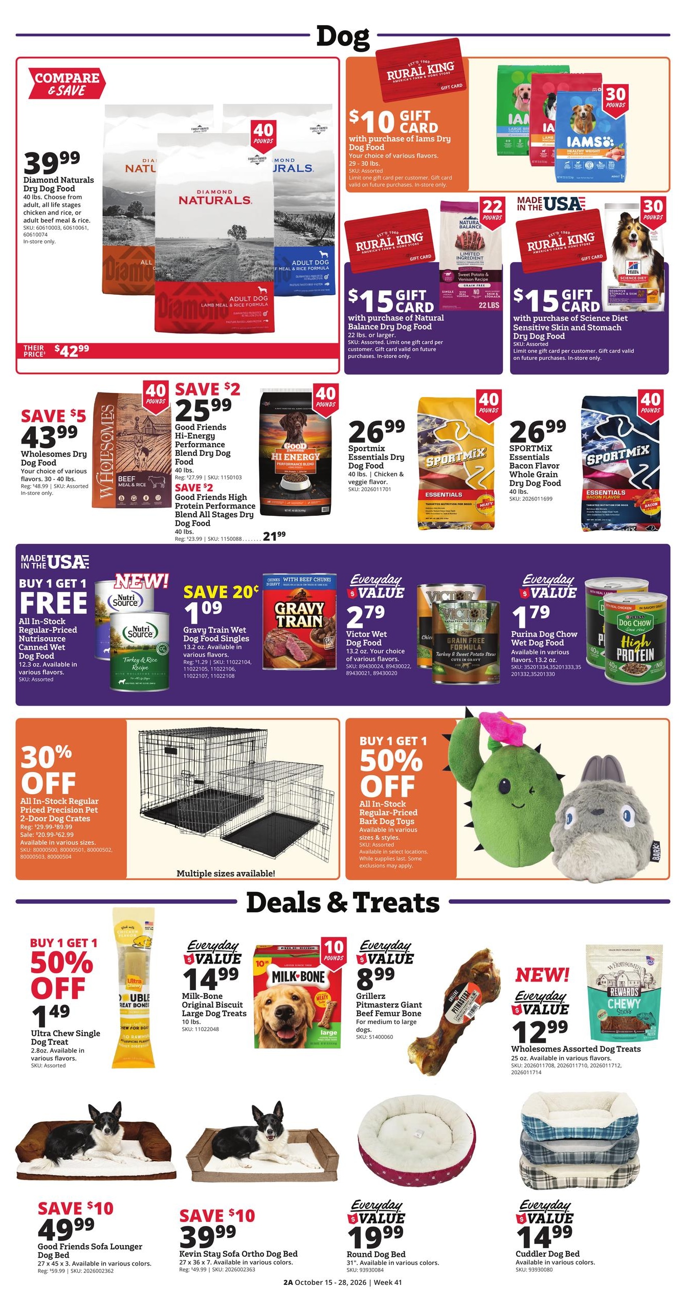 Rural King (Auburn Area, IN) Weekly Ad October 15 - 28, 2026