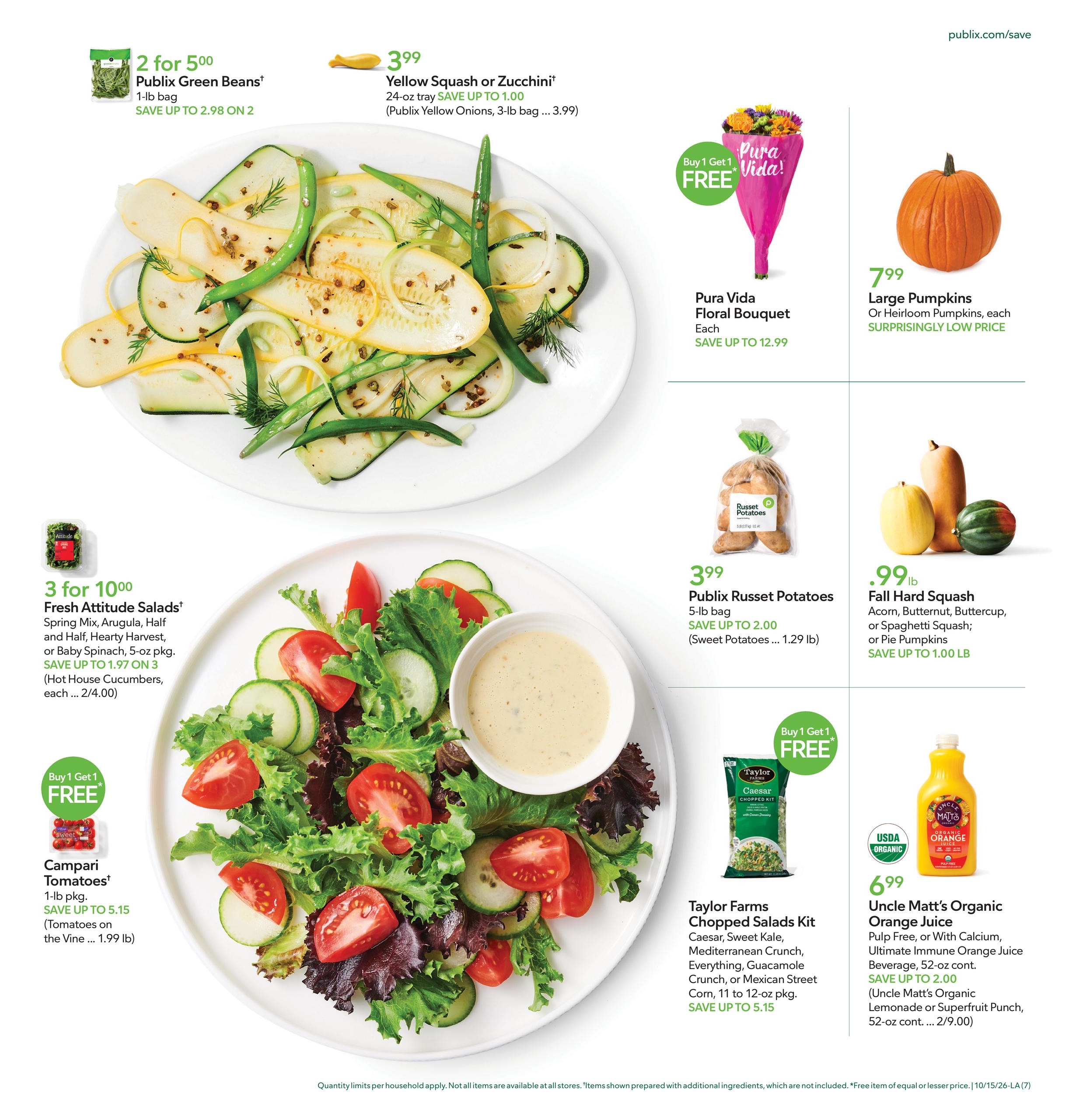 Publix (Cape Coral Area, FL) Weekly Ad October 15 - 21, 2026